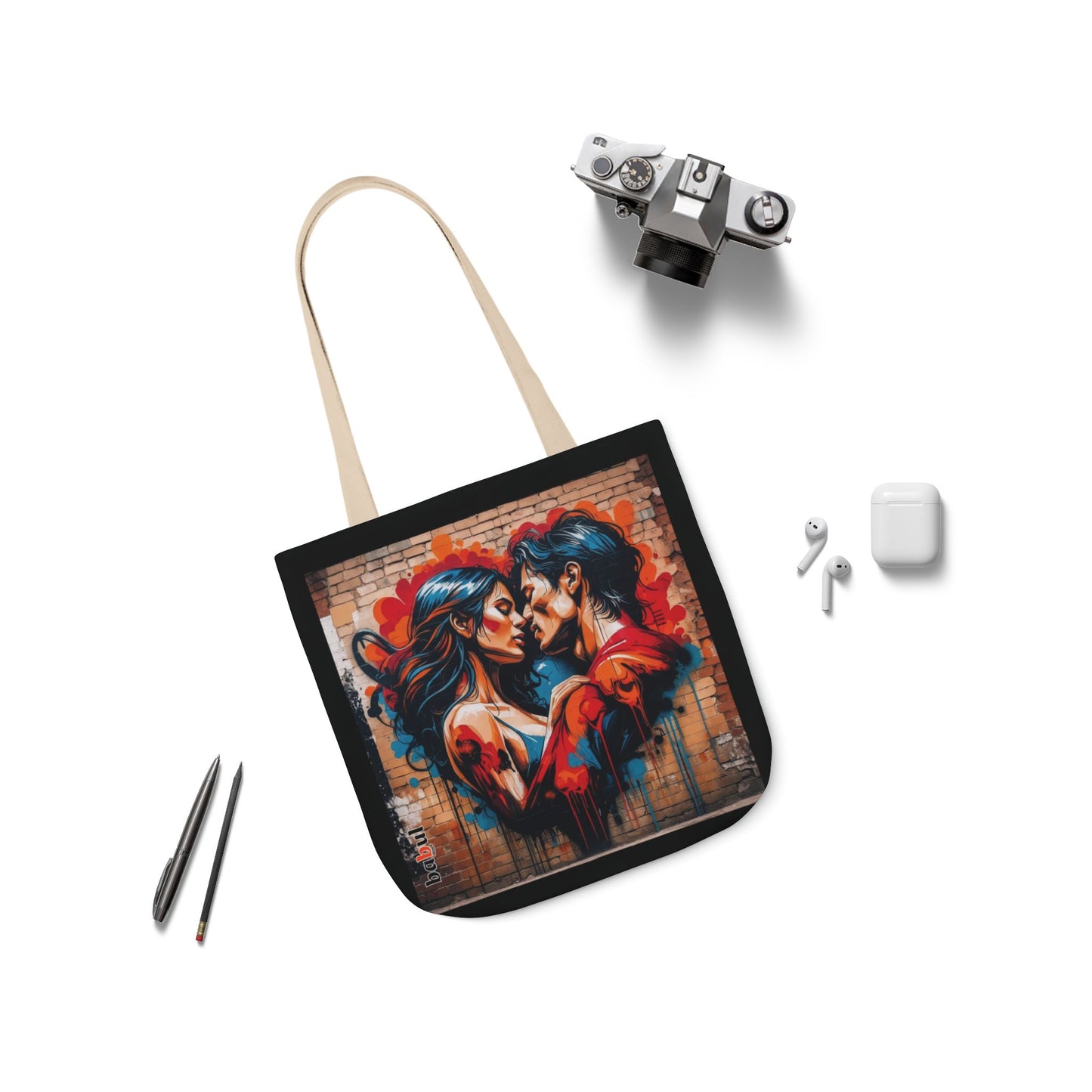 Artistic Surge - Eco-Friendly Canvas Tote Bag - LOVERS