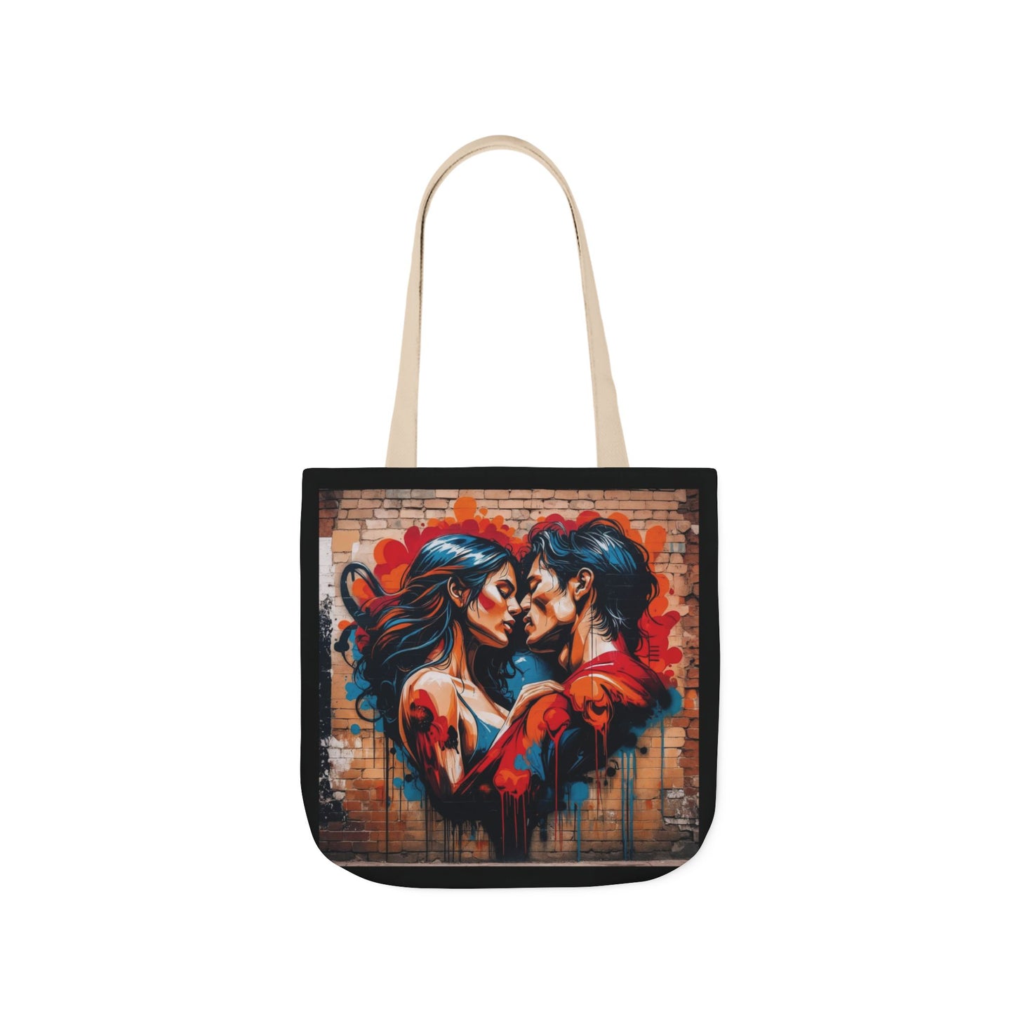 Artistic Surge - Eco-Friendly Canvas Tote Bag - LOVERS