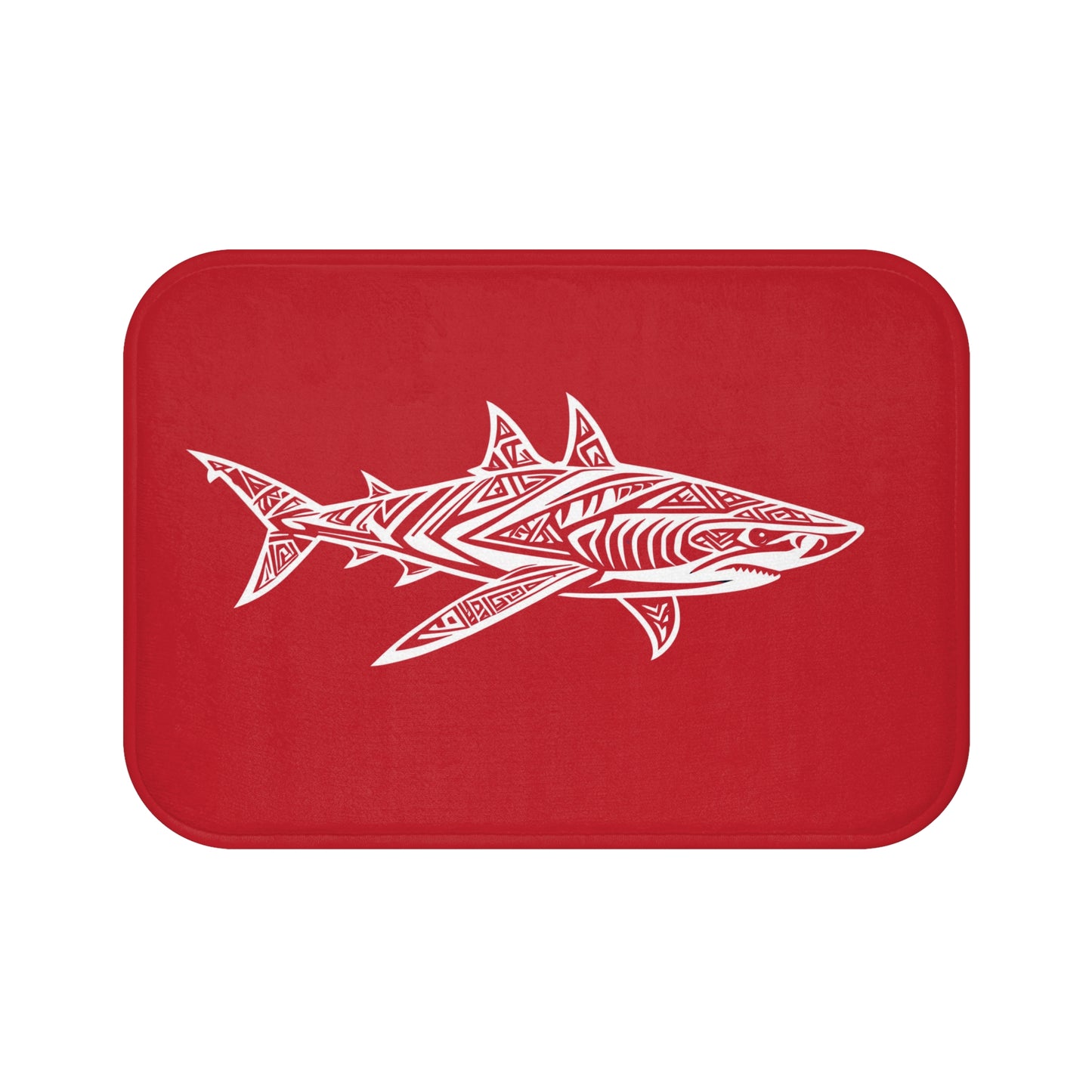 Tribal Bath Mat. Ocean Energy, Tribal Style