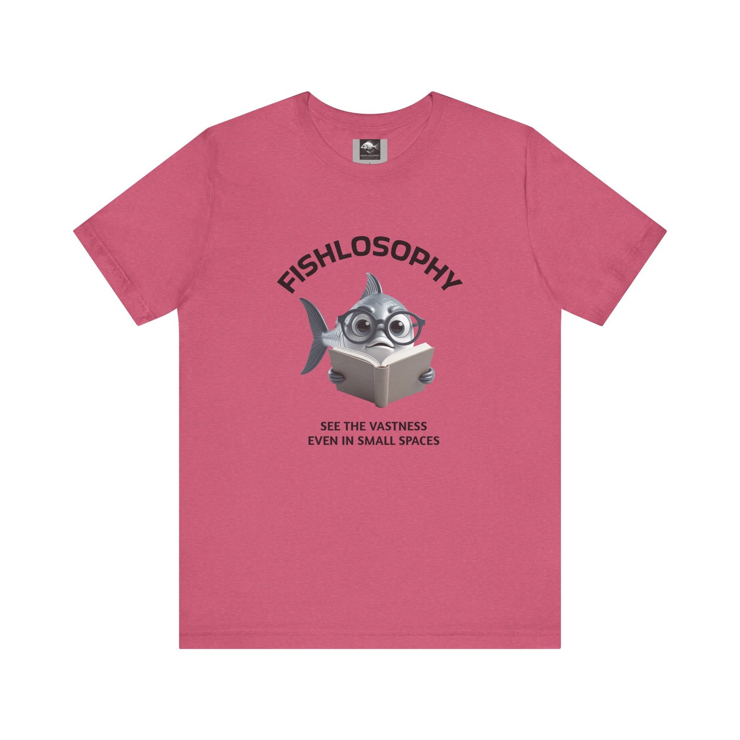 Fishlosophy Unisex Jersey Short Sleeve Tee – See the vastness even in small spaces