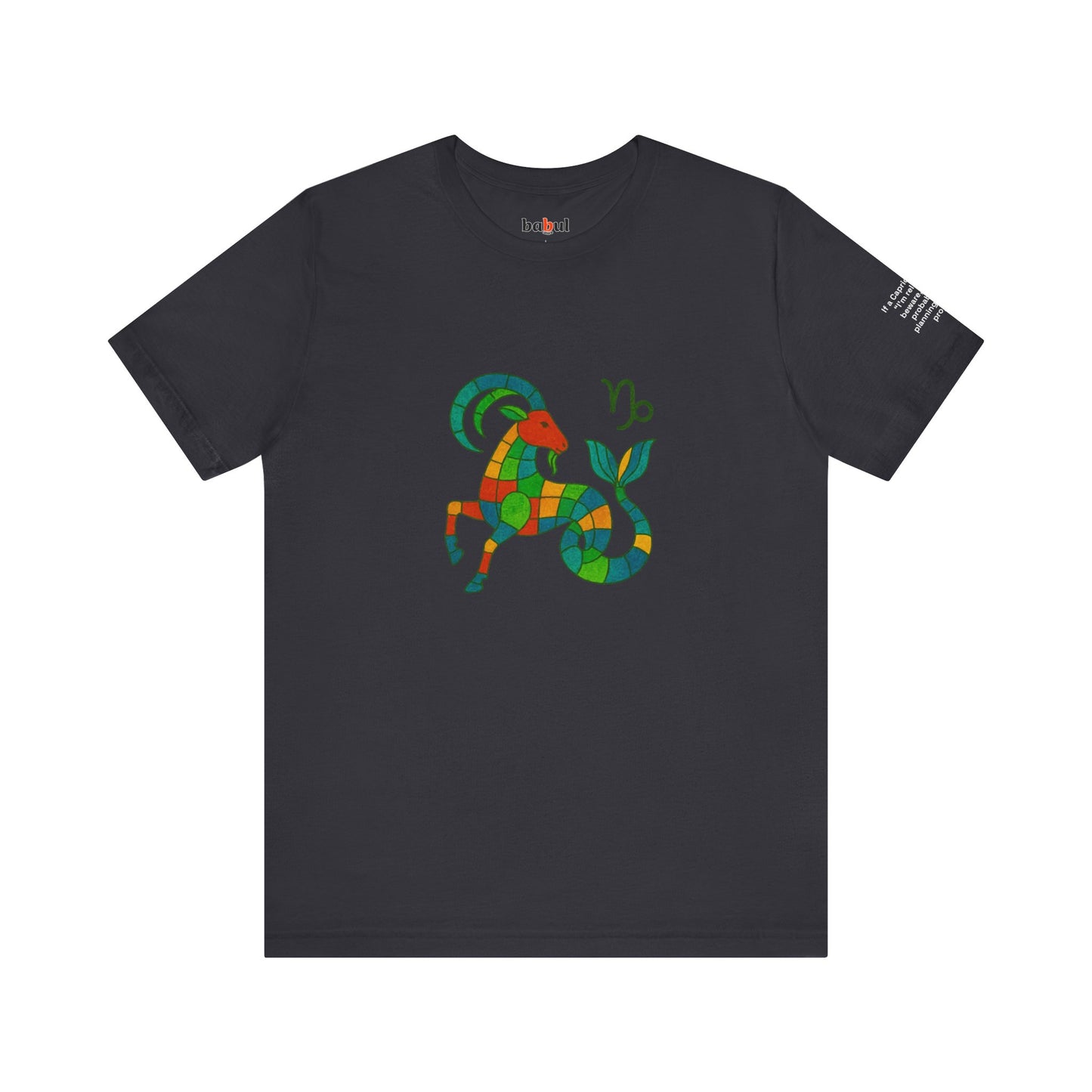 CAPRICORN - T-shirt, The Zodiac Signs According to Saint Phalle