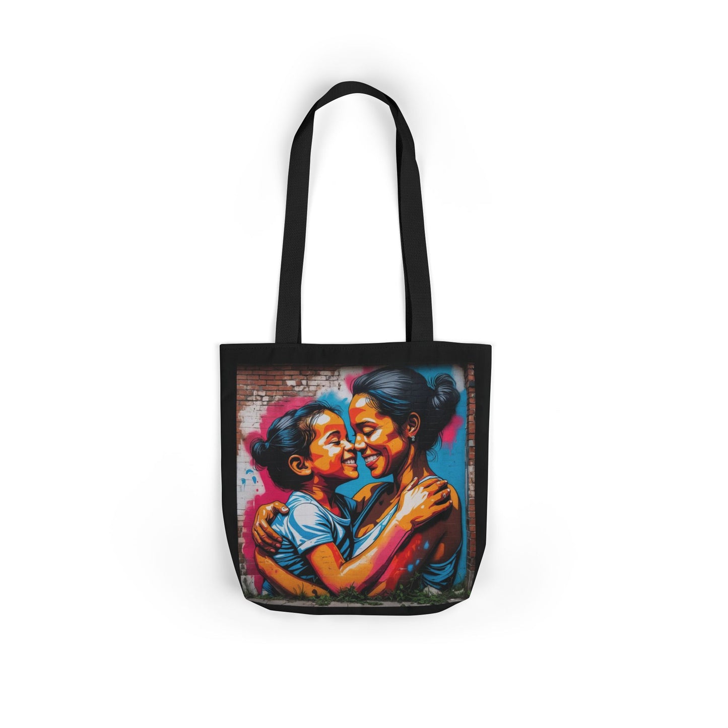 Artistic Surge - Eco-Friendly Canvas Tote Bag - SMILING HUG