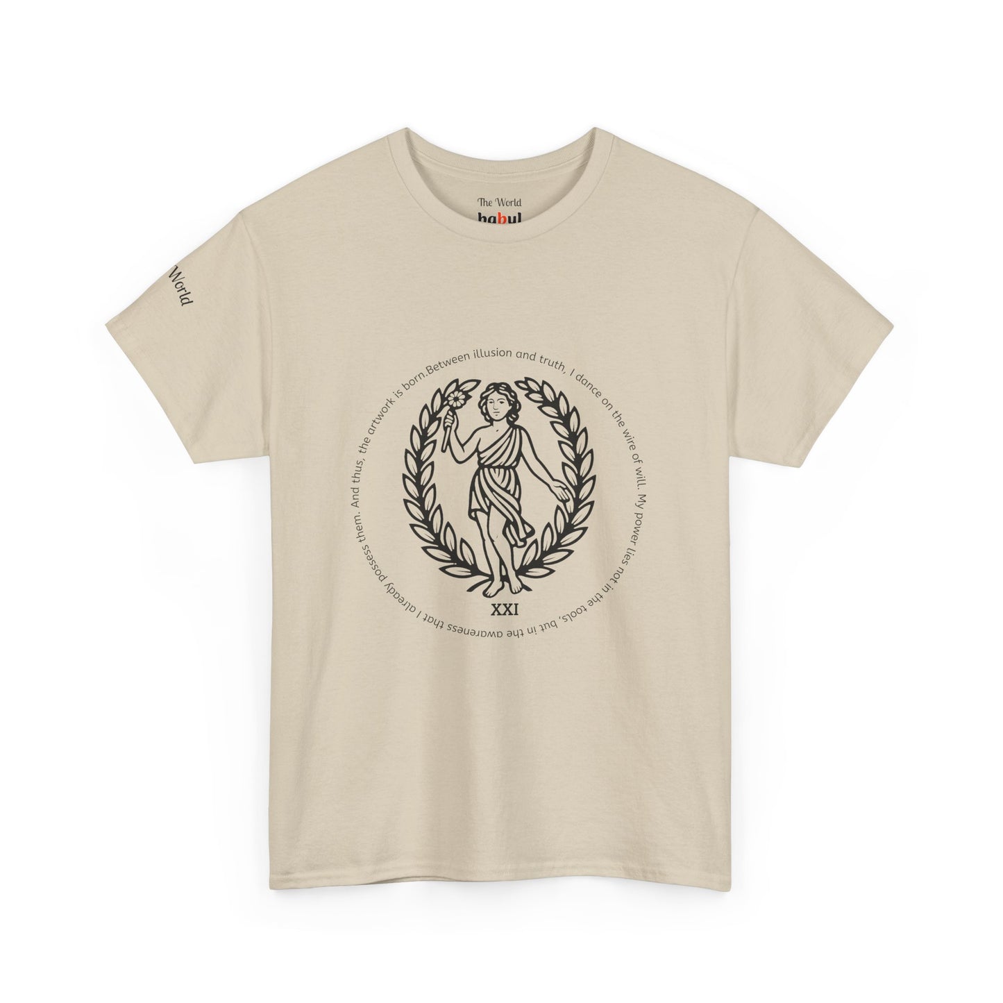 The World - ArcanaPop T-Shirt – Where Tarot Magic Meets Pop Art