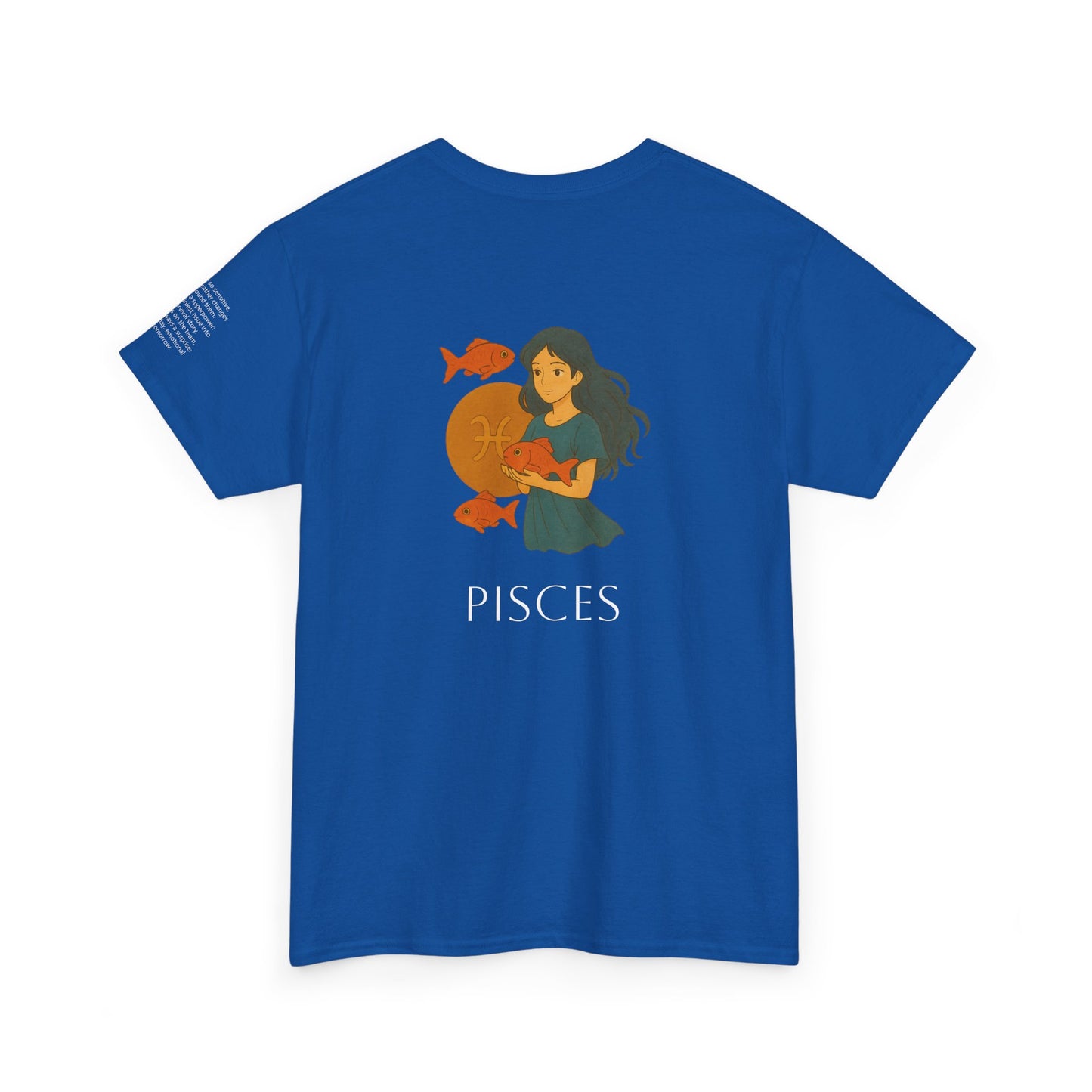 PISCES - Dreamy Zodiac T-Shirts – The Magic of the Stars in Ghibli Style