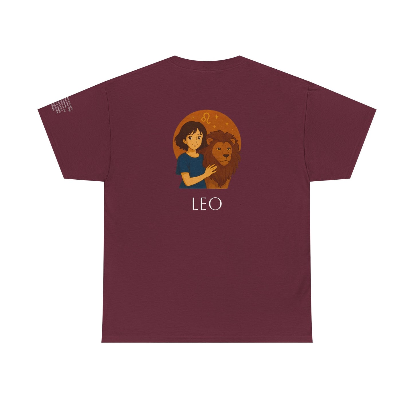 LEO - Dreamy Zodiac T-Shirts – The Magic of the Stars in Ghibli Style