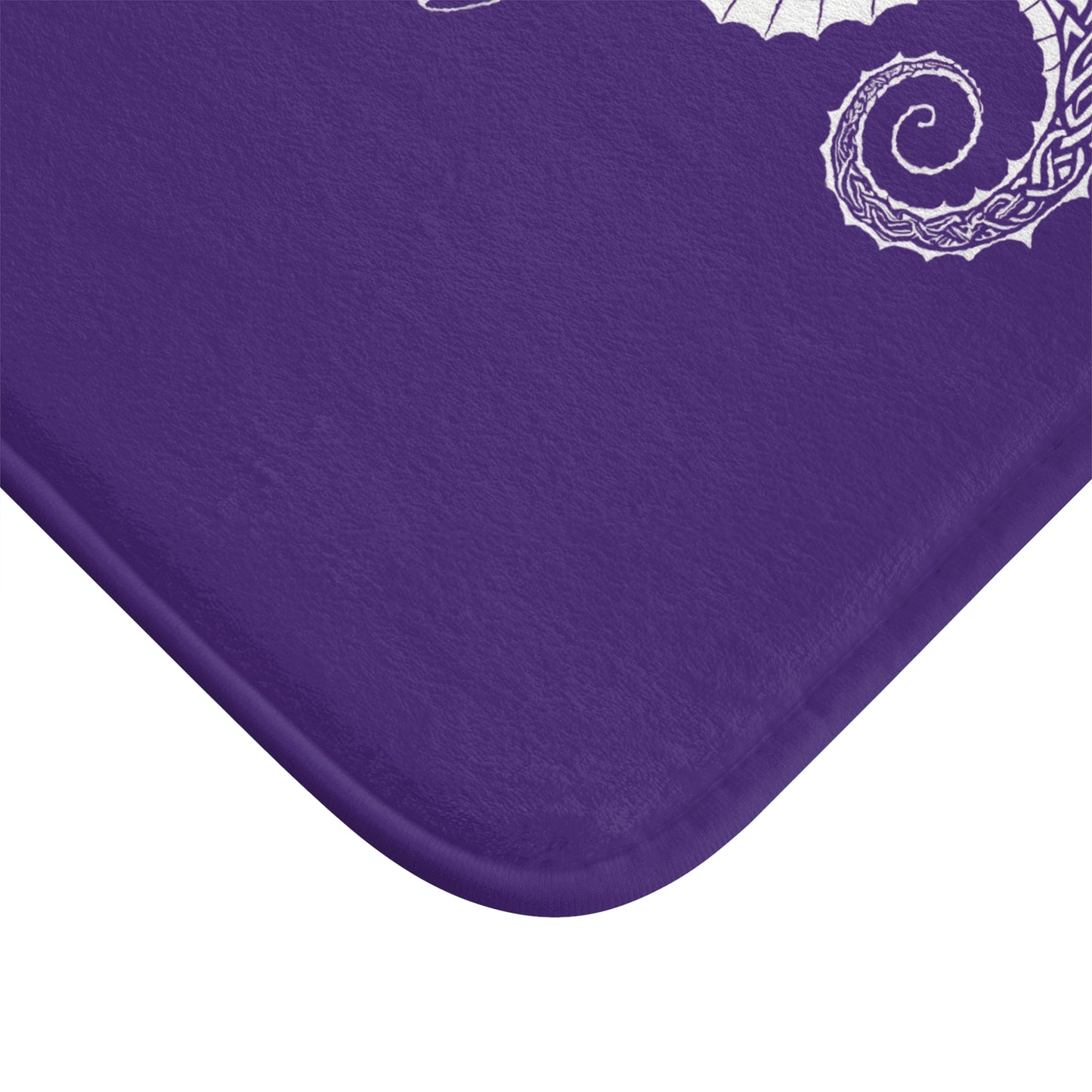 Tribal Bath Mat. Ocean Energy, Tribal Style