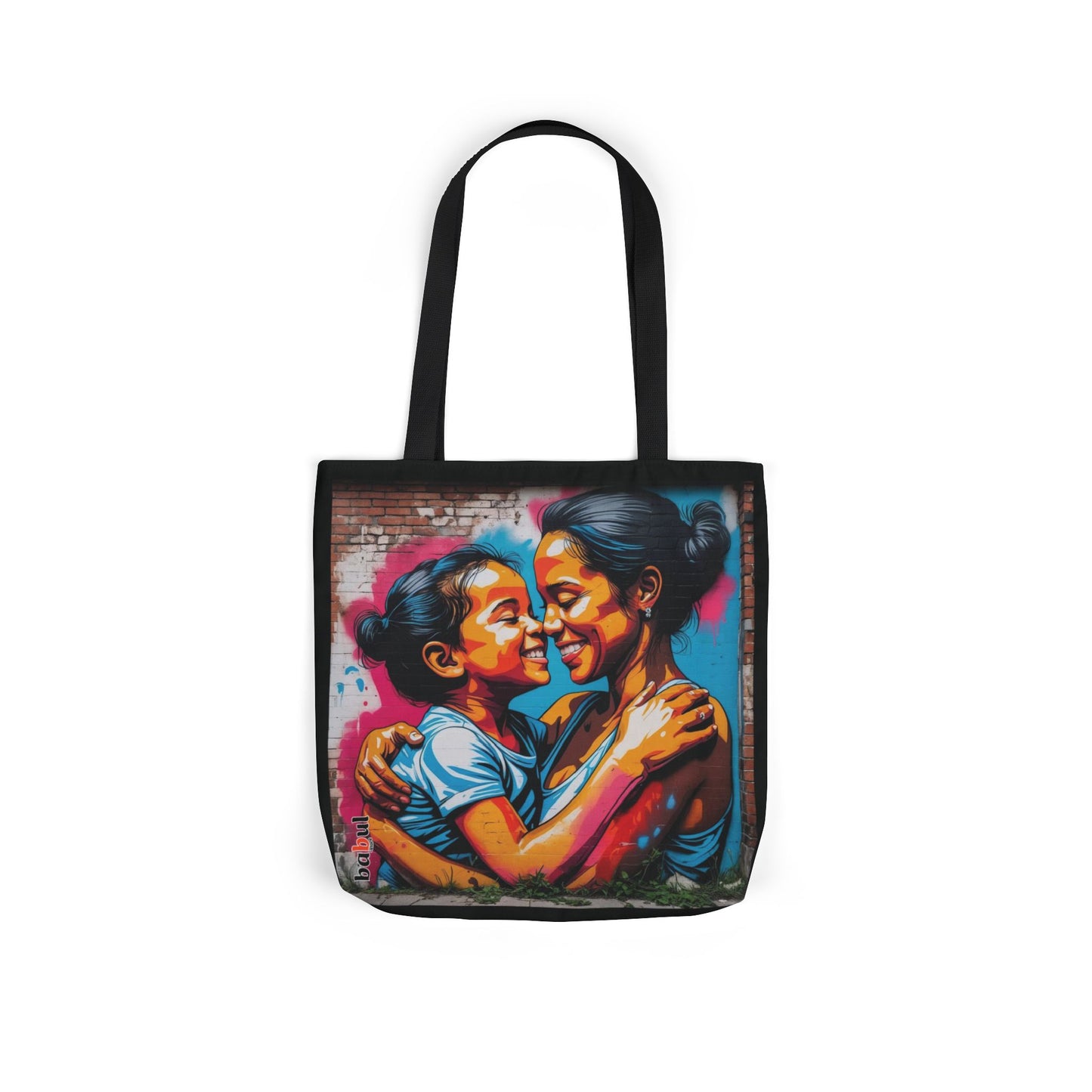 Artistic Surge - Eco-Friendly Canvas Tote Bag - SMILING HUG