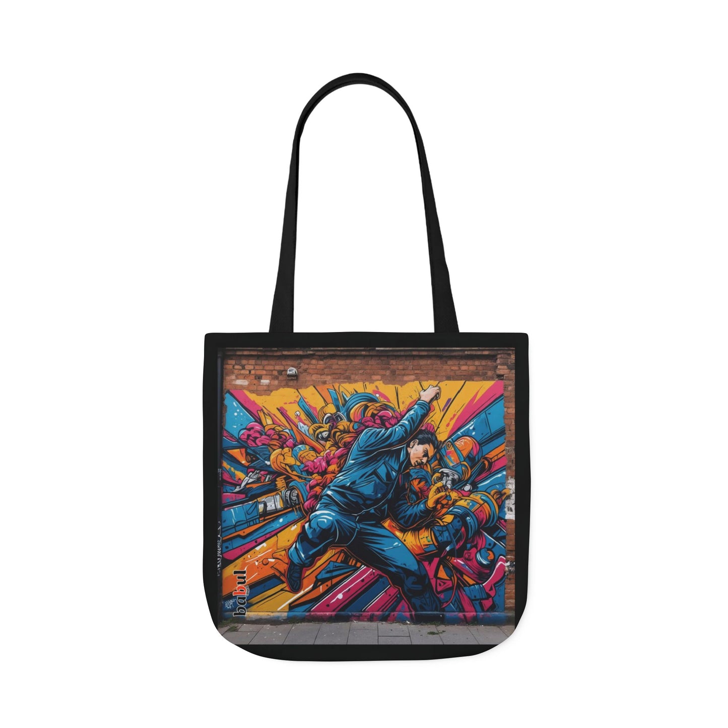 Artistic Surge - Eco-Friendly Canvas Tote Bag - MECHANICS