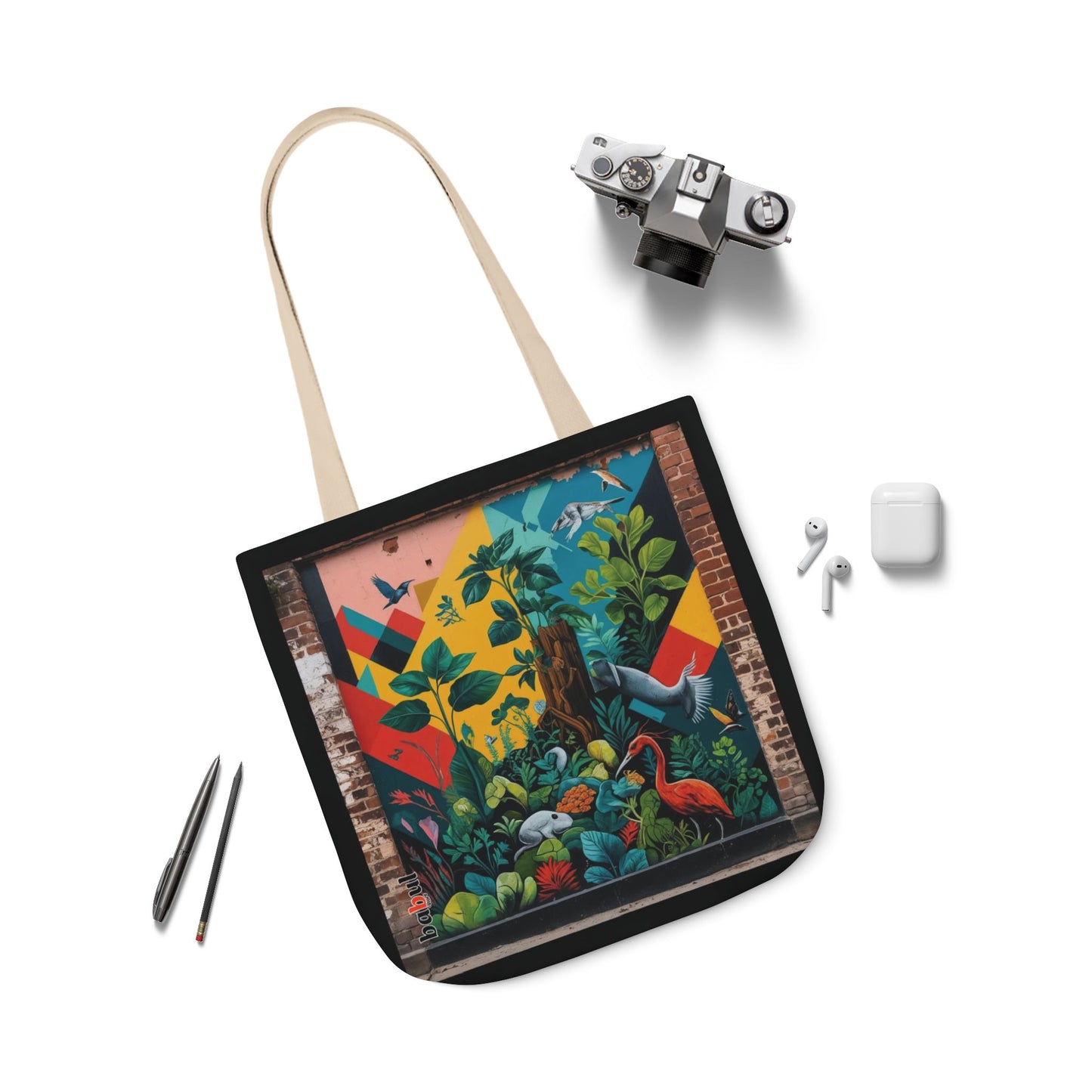 Artistic Surge - Eco-Friendly Canvas Tote Bag - NATURE