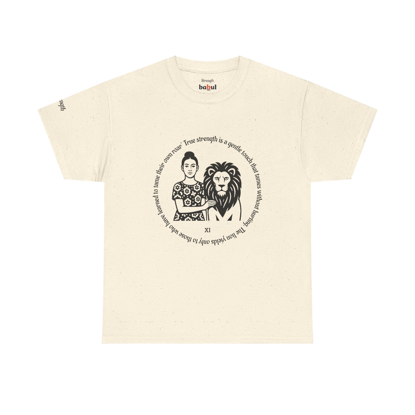Strength - ArcanaPop T-Shirt – Where Tarot Magic Meets Pop Art