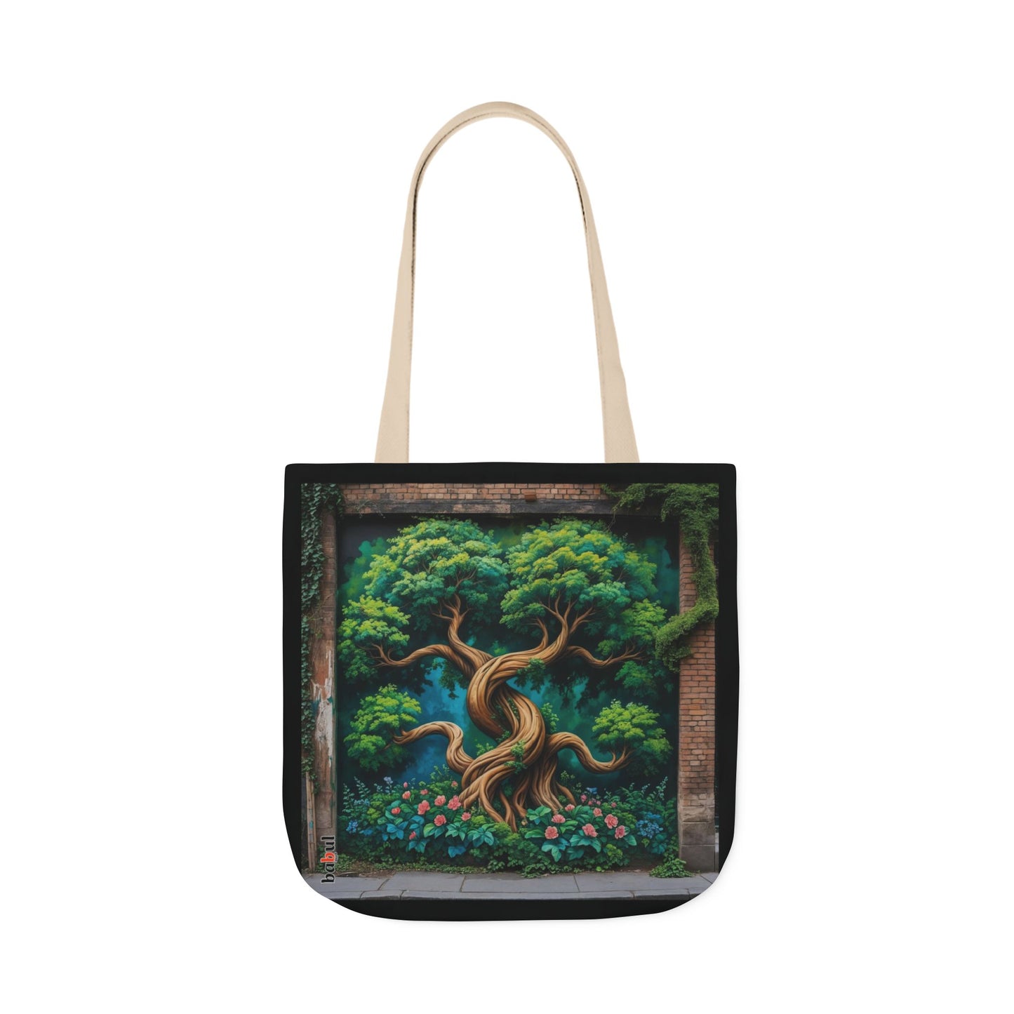 Artistic Surge - Eco-Friendly Canvas Tote Bag - TREE