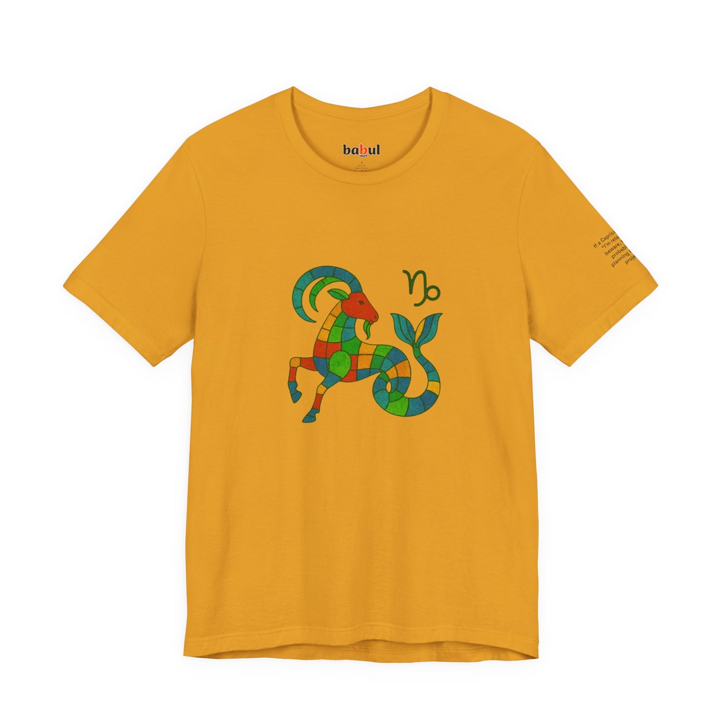 CAPRICORN - T-shirt, The Zodiac Signs According to Saint Phalle