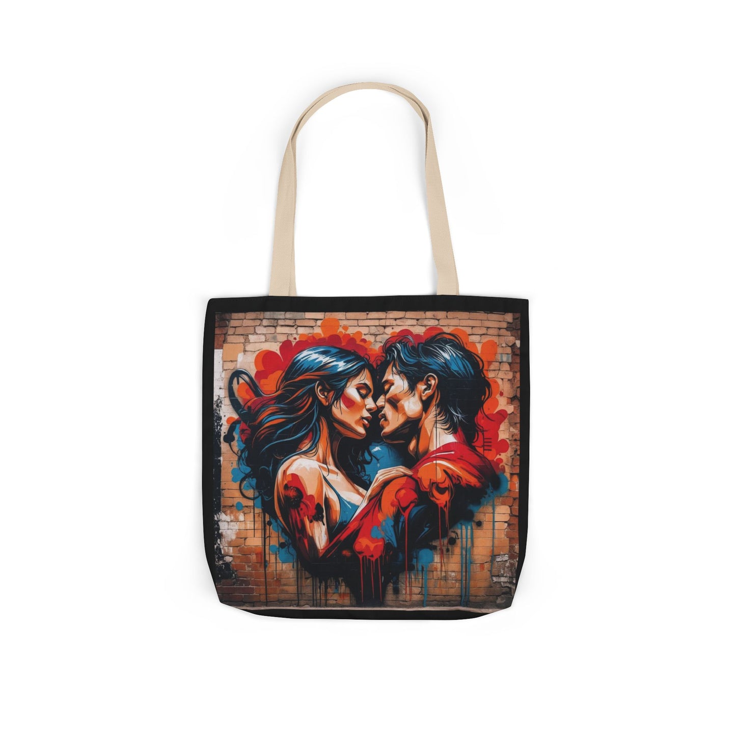 Artistic Surge - Eco-Friendly Canvas Tote Bag - LOVERS