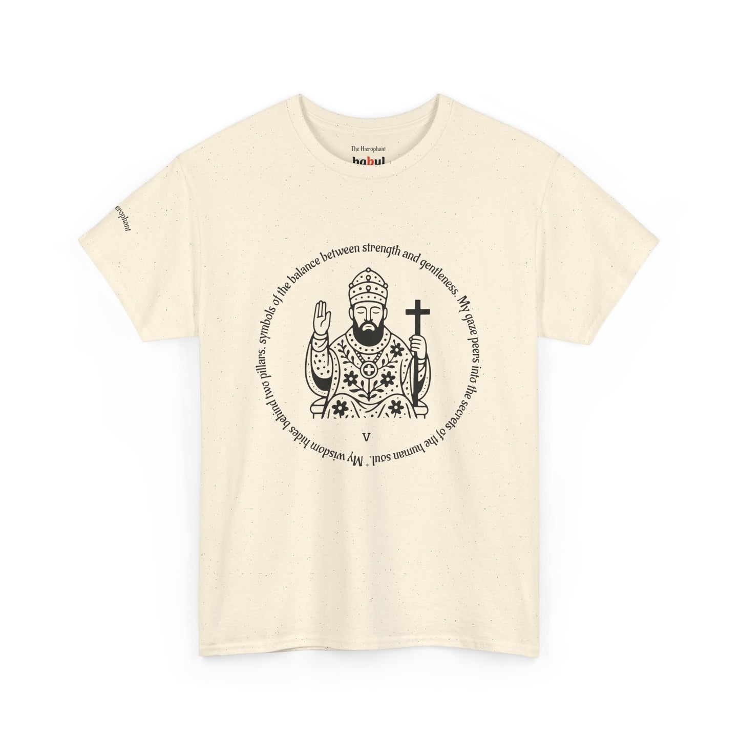The Hierophant - ArcanaPop T-Shirt – Where Tarot Magic Meets Pop Art