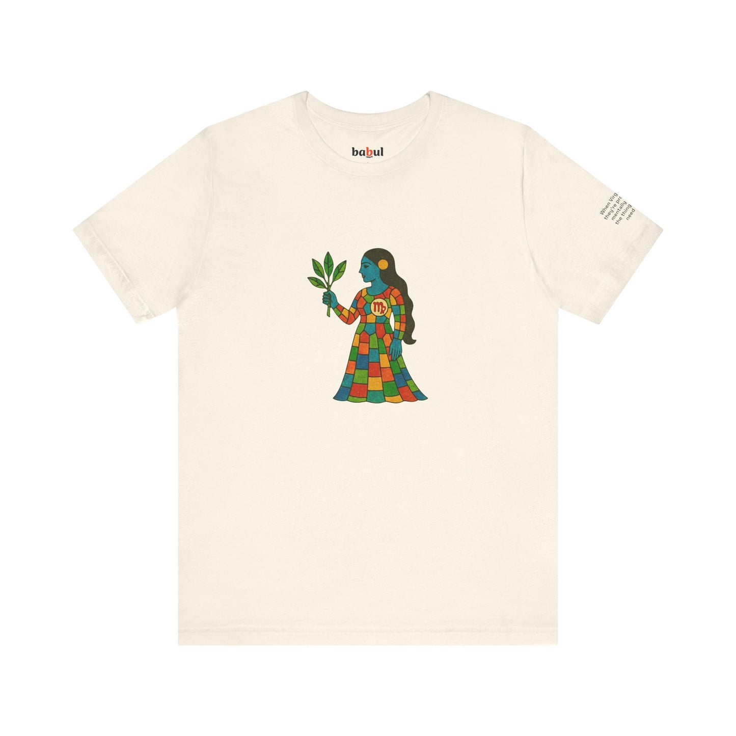 VIRGO - T-shirt, The Zodiac Signs According to Saint Phalle