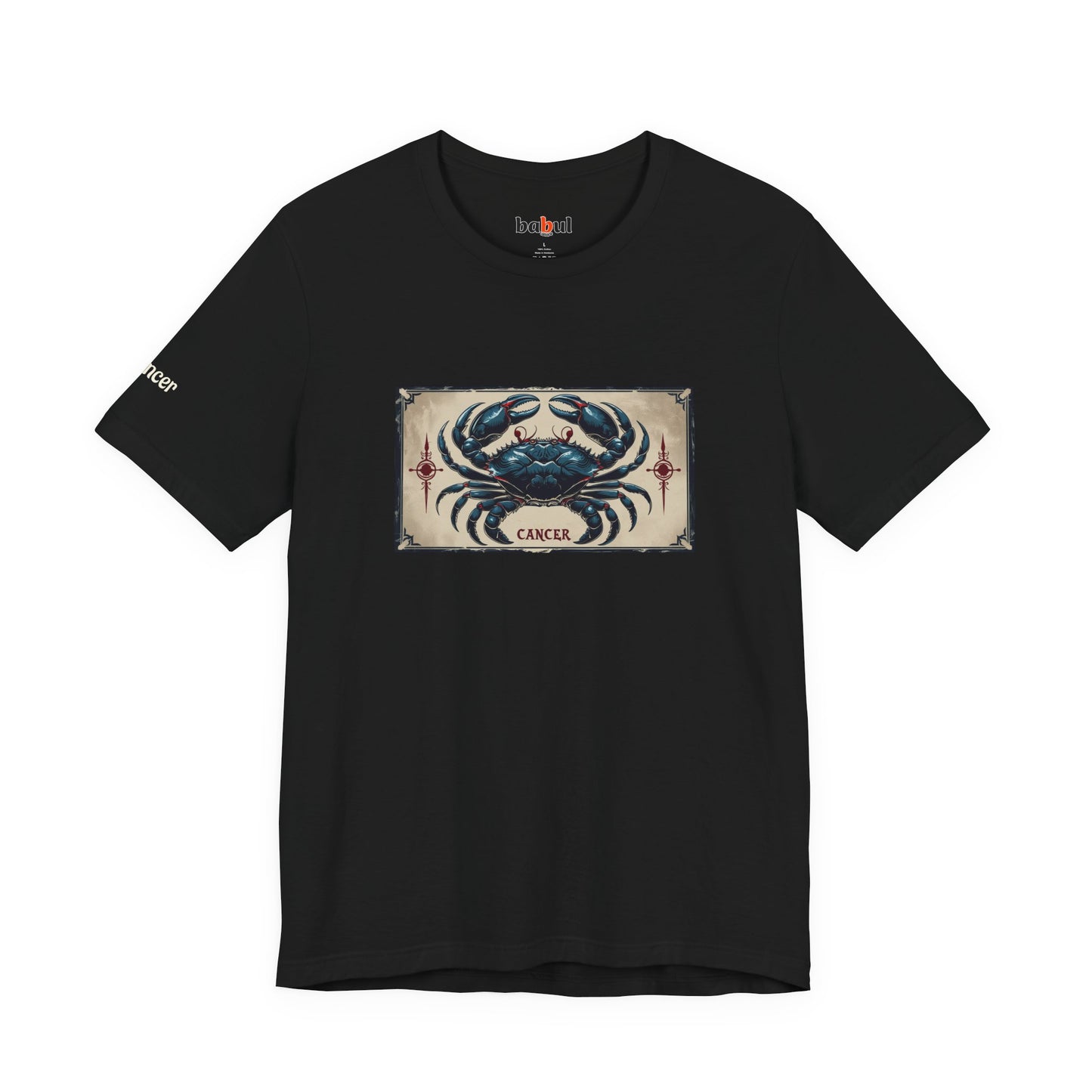 Cancer - Gothic Zodiac T-Shirt. Zodiac in the Shadows