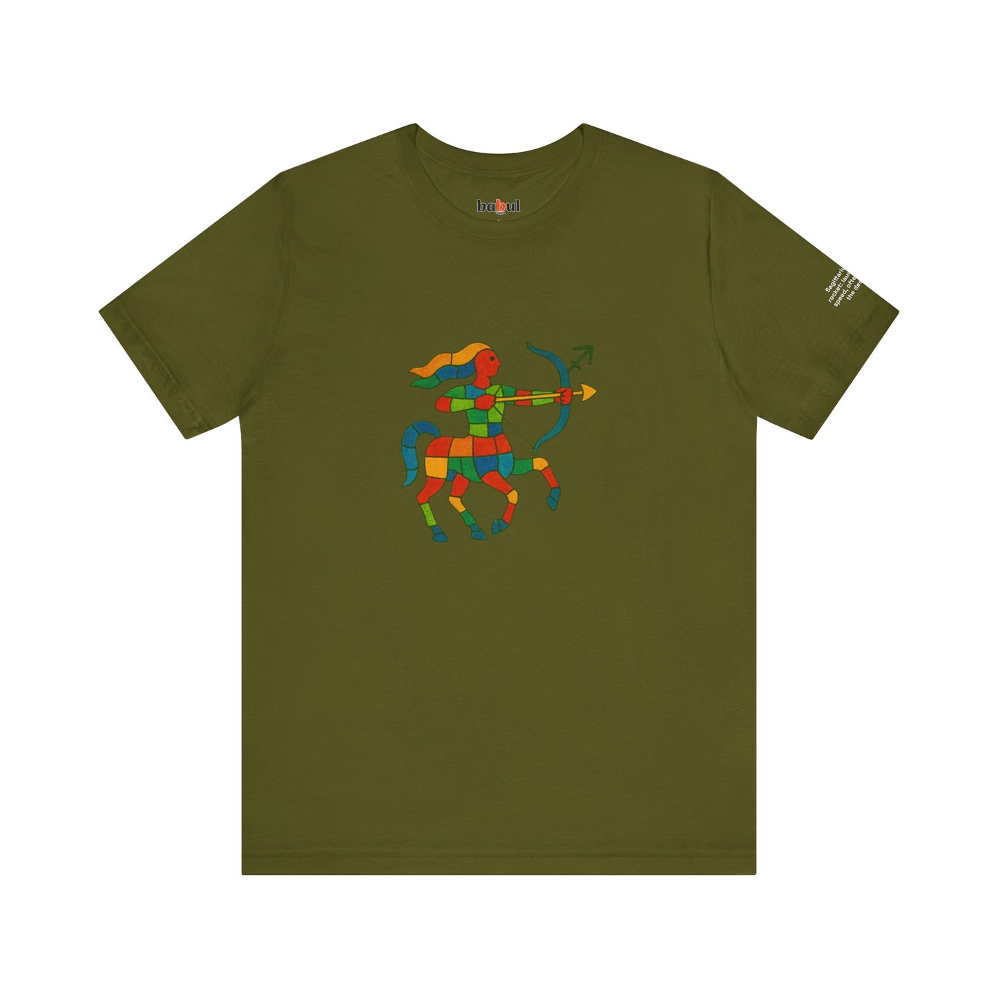 SAGITTARIUS - T-shirt, The Zodiac Signs According to Saint Phalle