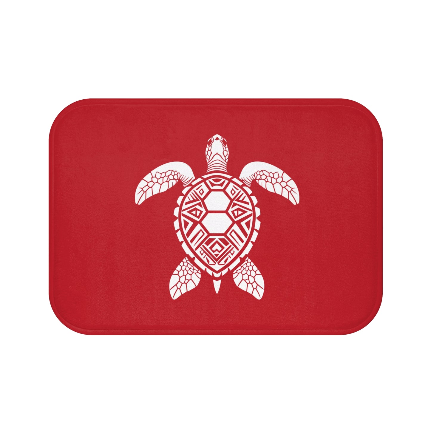 Tribal Bath Mat. Ocean Energy, Tribal Style