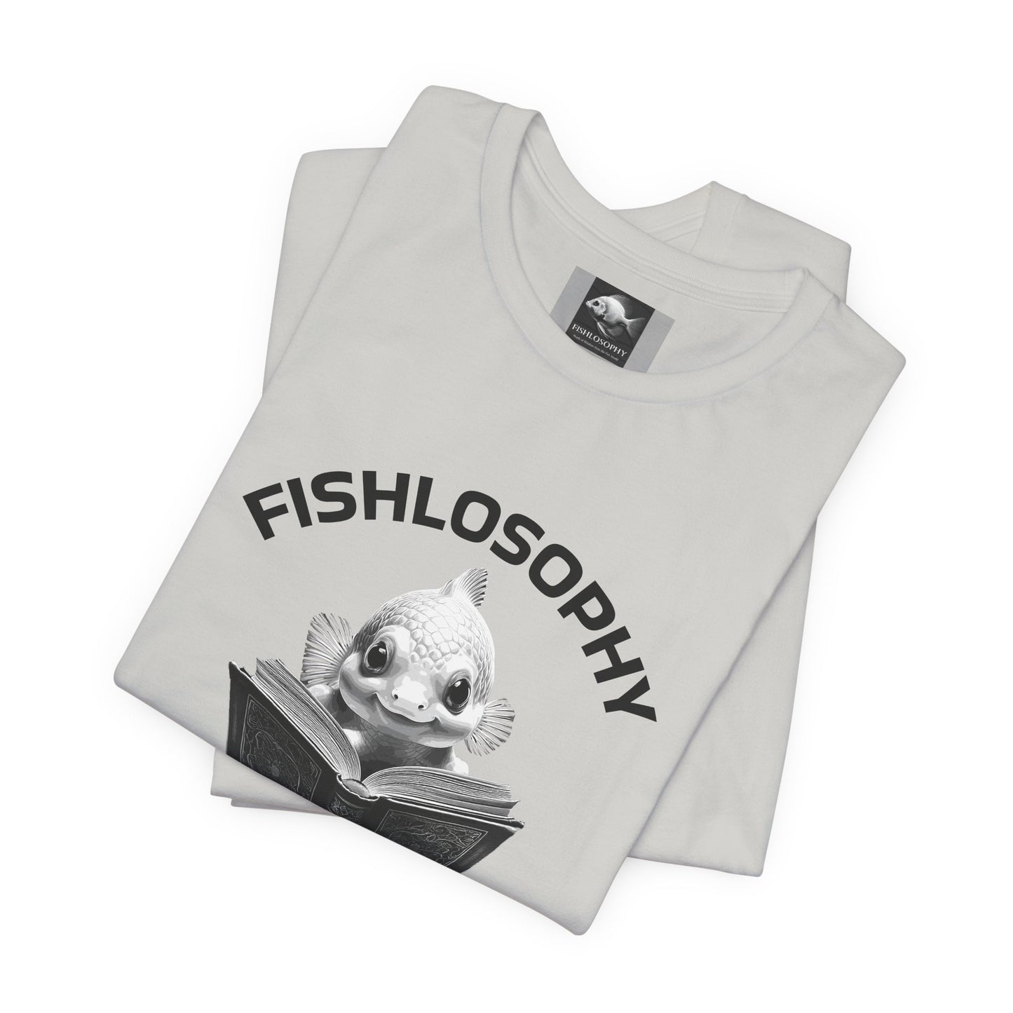 Fishlosophy Unisex Jersey Short Sleeve Tee – The Early Worms Get Eaten First