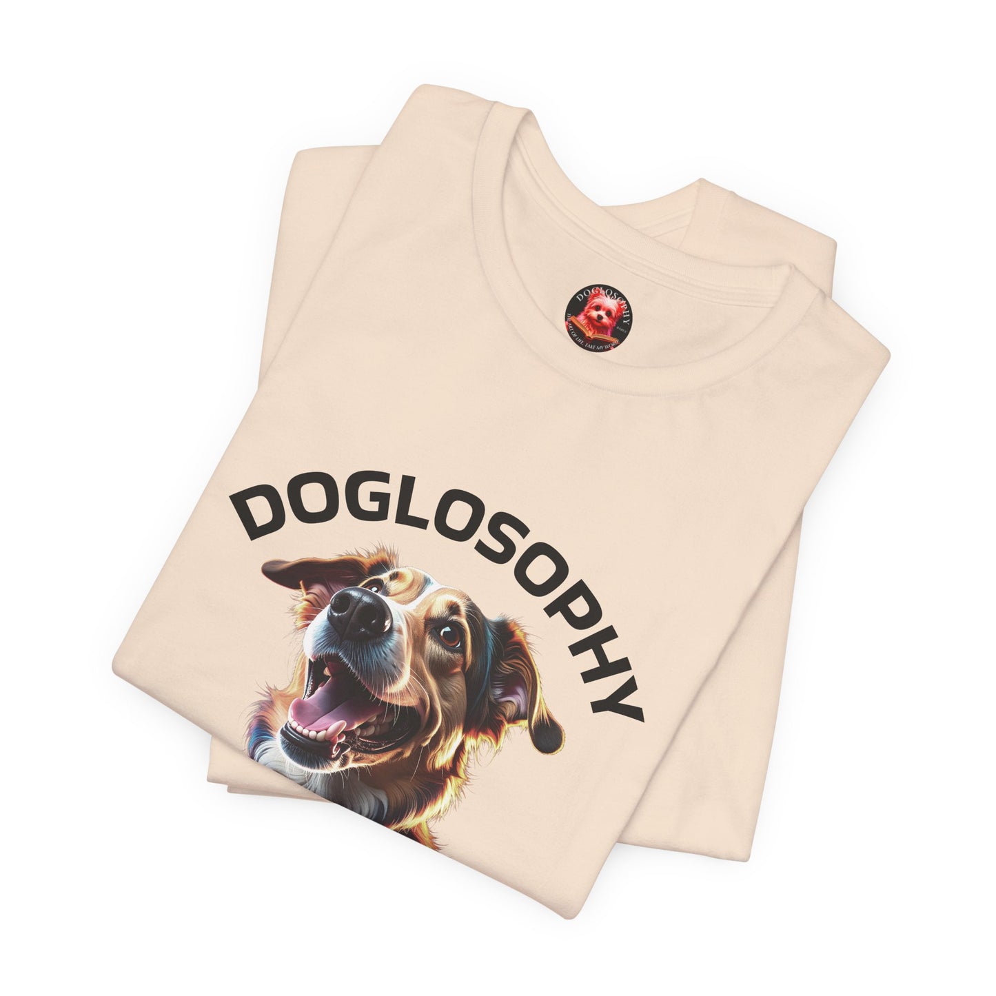 Doglosophy Unisex Jersey Short Sleeve Tee – "Dog Remind Us" Design