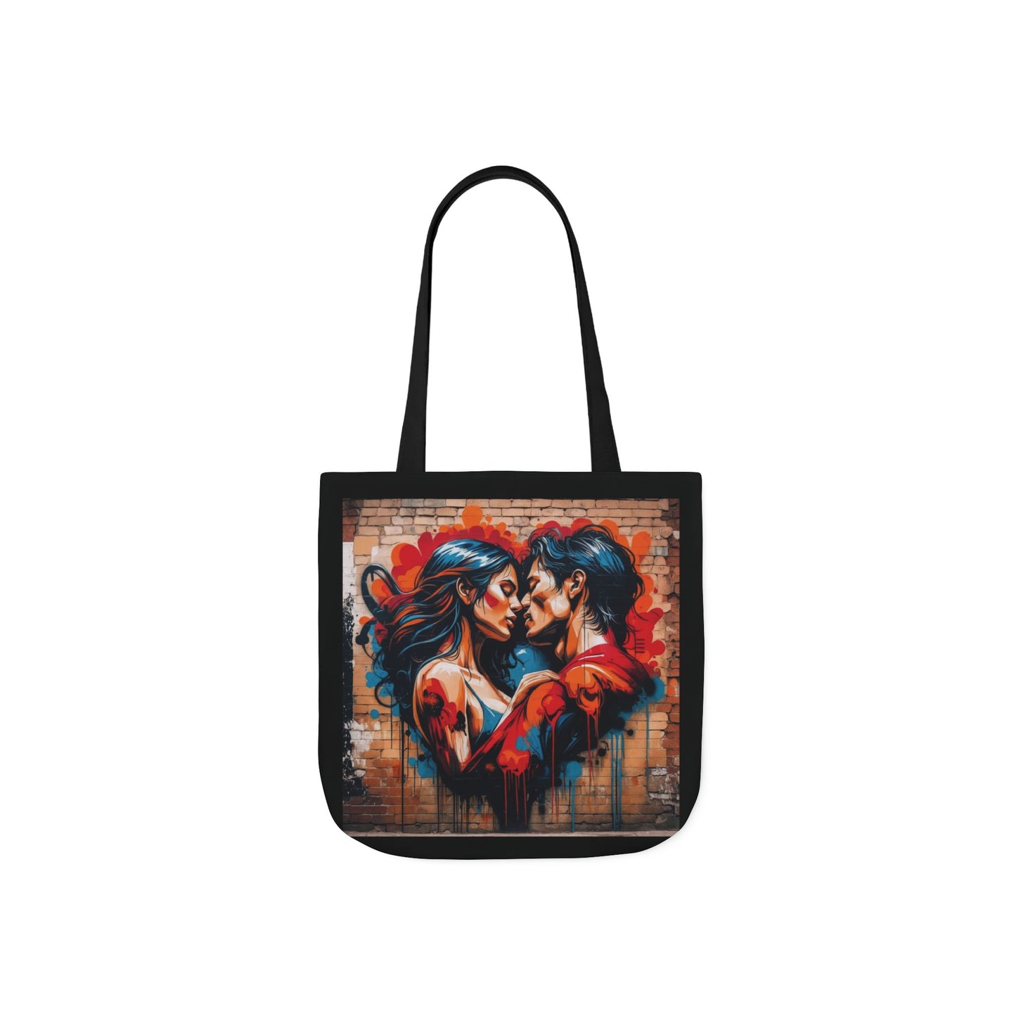 Artistic Surge - Eco-Friendly Canvas Tote Bag - LOVERS