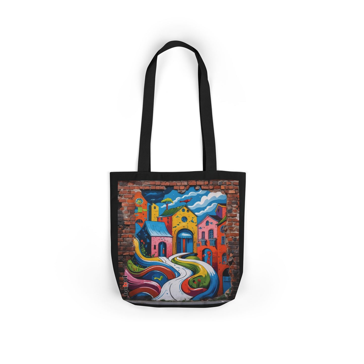 Artistic Surge - Eco-Friendly Canvas Tote Bag - HOUSES