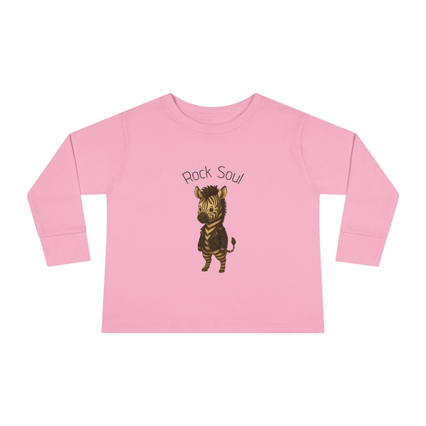 Magliette Rock Soul per bambini - Zebra - Animali dolci con un ritmo ribelle
