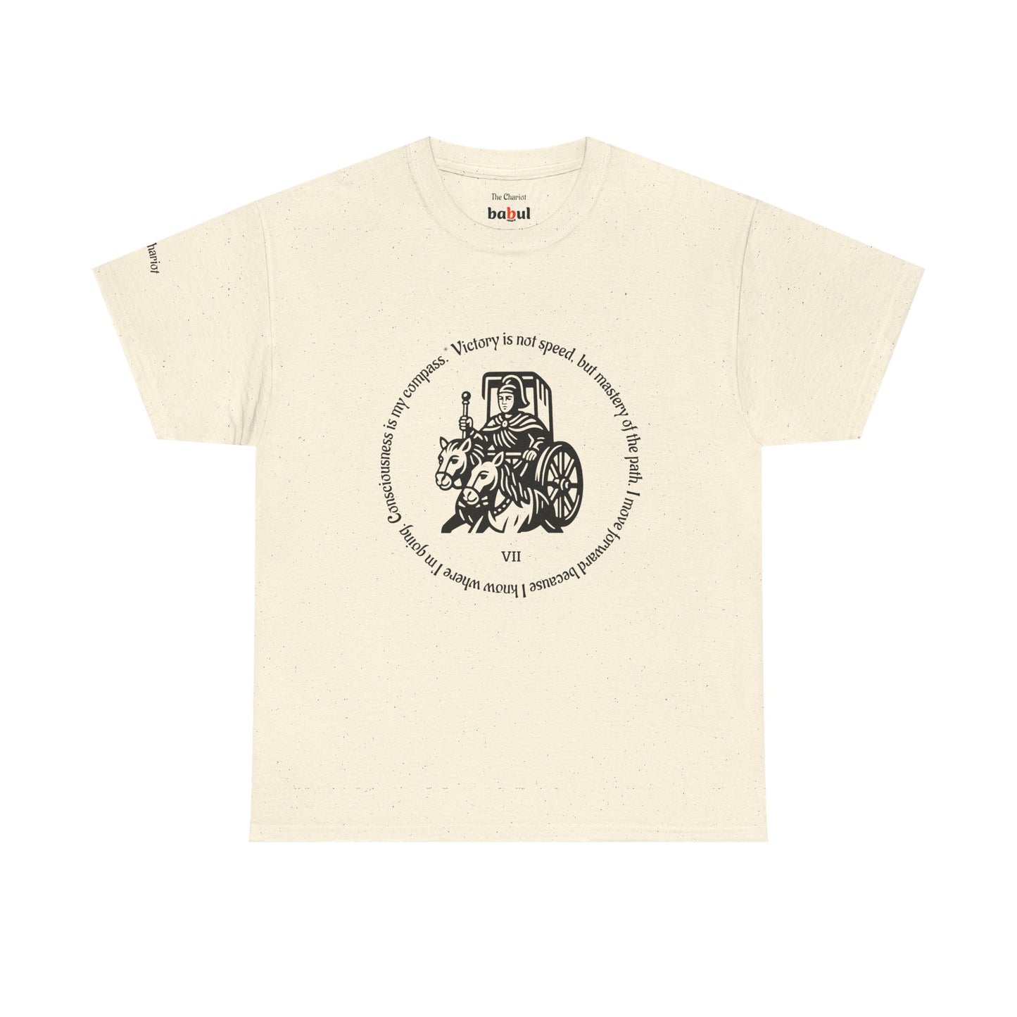 The Chariot - ArcanaPop T-Shirt – Where Tarot Magic Meets Pop Art