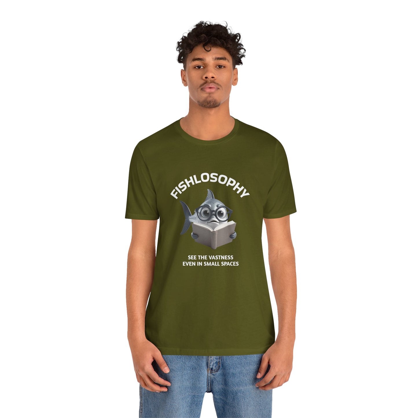 Fishlosophy Unisex Jersey Short Sleeve Tee – See the vastness even in small spaces