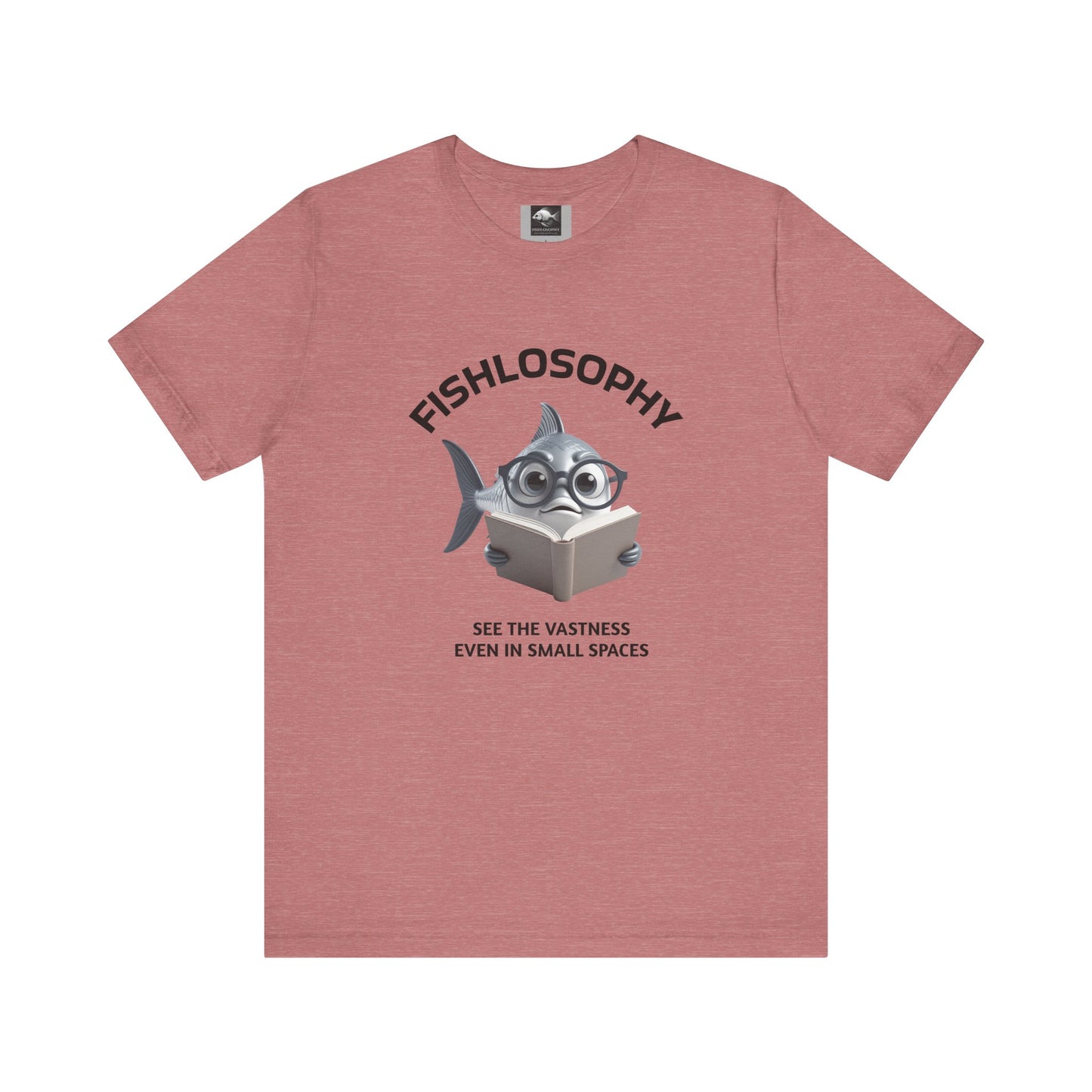 Fishlosophy Unisex Jersey Short Sleeve Tee – See the vastness even in small spaces