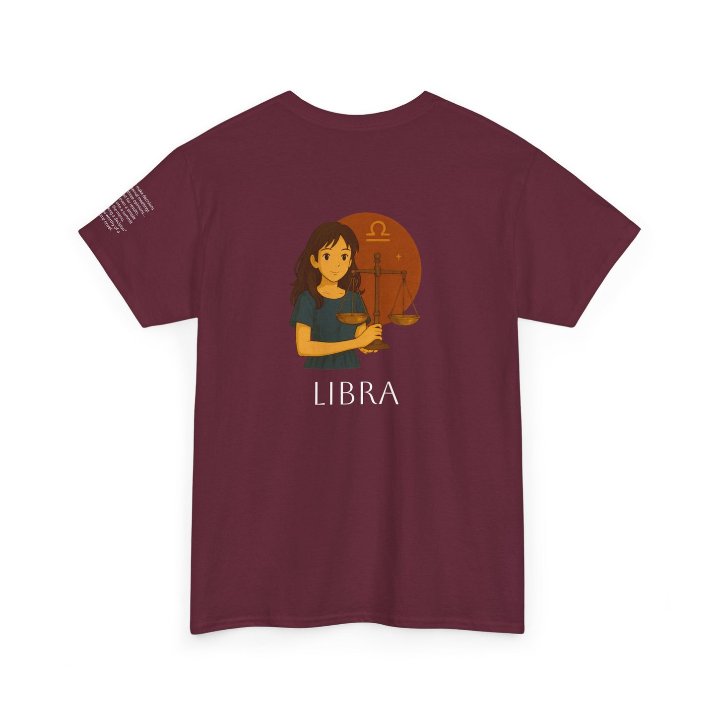 LIBRA - Dreamy Zodiac T-Shirts – The Magic of the Stars in Ghibli Style