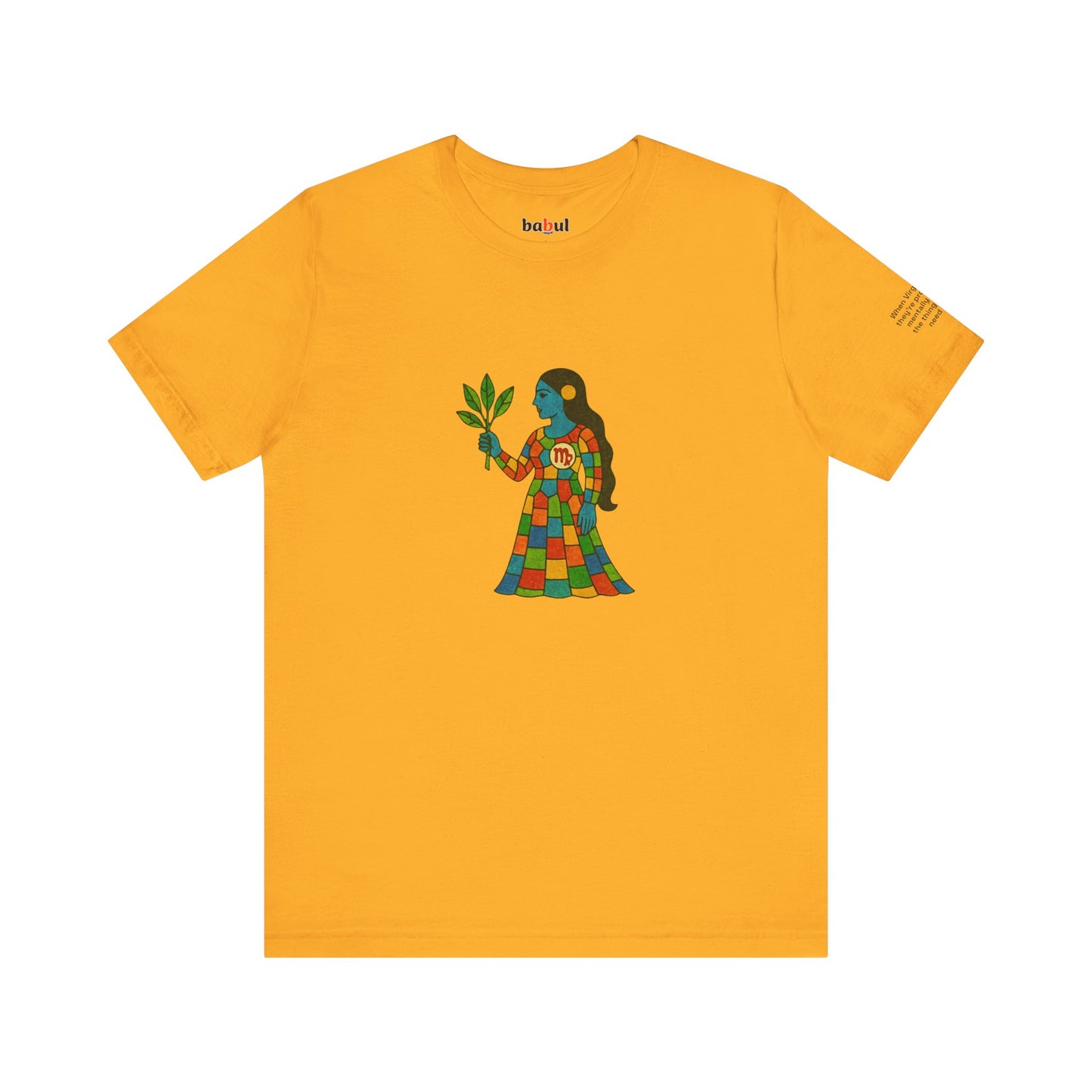 VIRGO - T-shirt, The Zodiac Signs According to Saint Phalle
