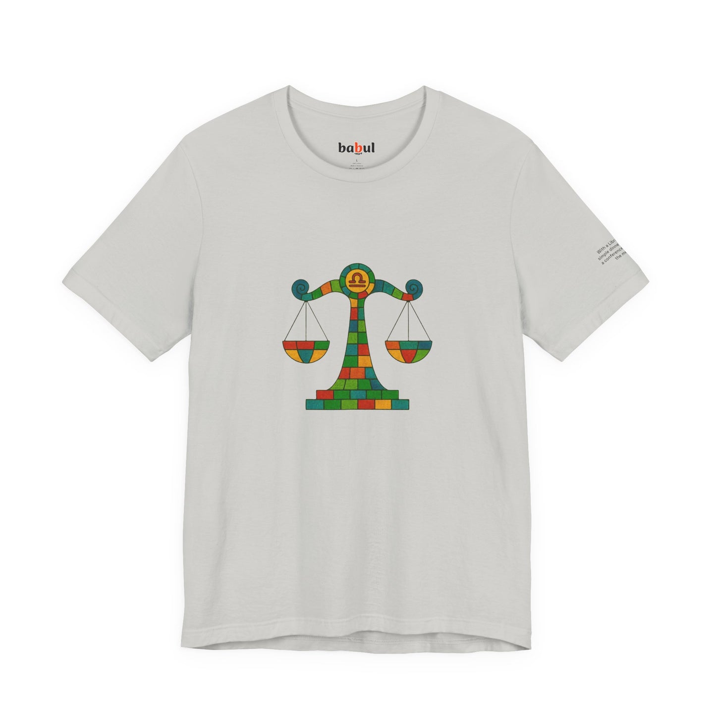 LIBRA - T-shirt, The Zodiac Signs According to Saint Phalle