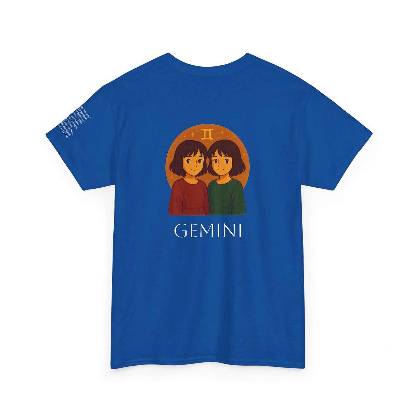 GEMINI - Dreamy Zodiac T-Shirts – The Magic of the Stars in Ghibli Style