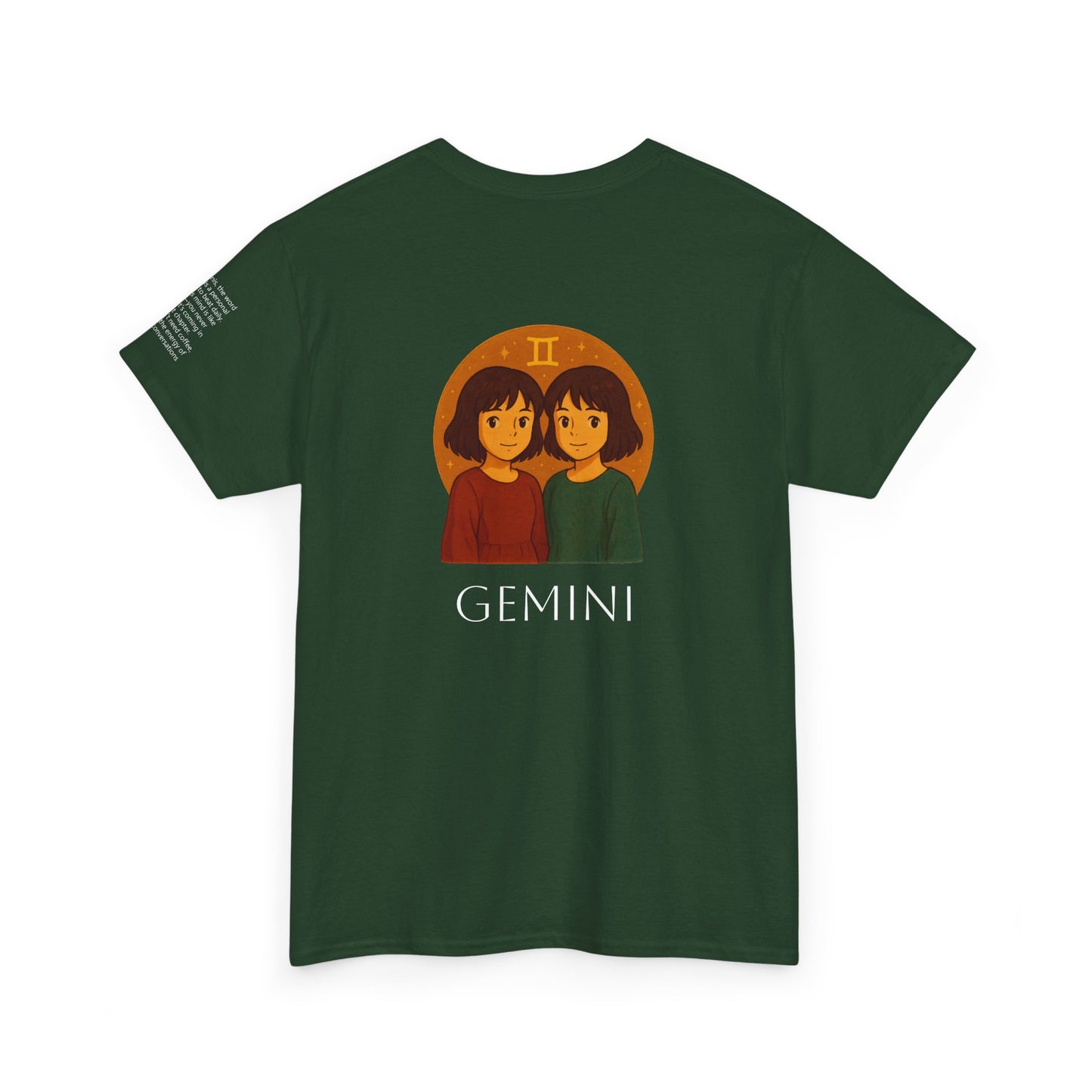 GEMINI - Dreamy Zodiac T-Shirts – The Magic of the Stars in Ghibli Style