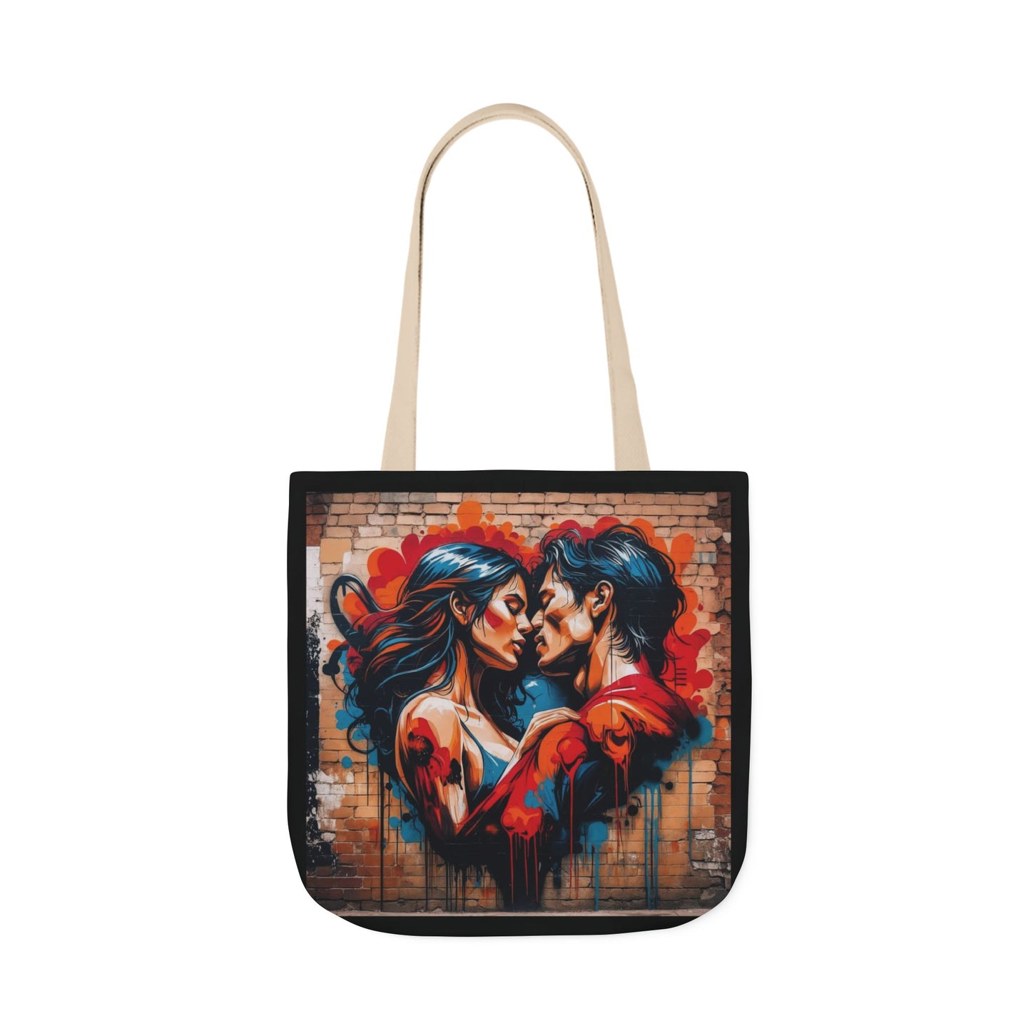 Artistic Surge - Eco-Friendly Canvas Tote Bag - LOVERS