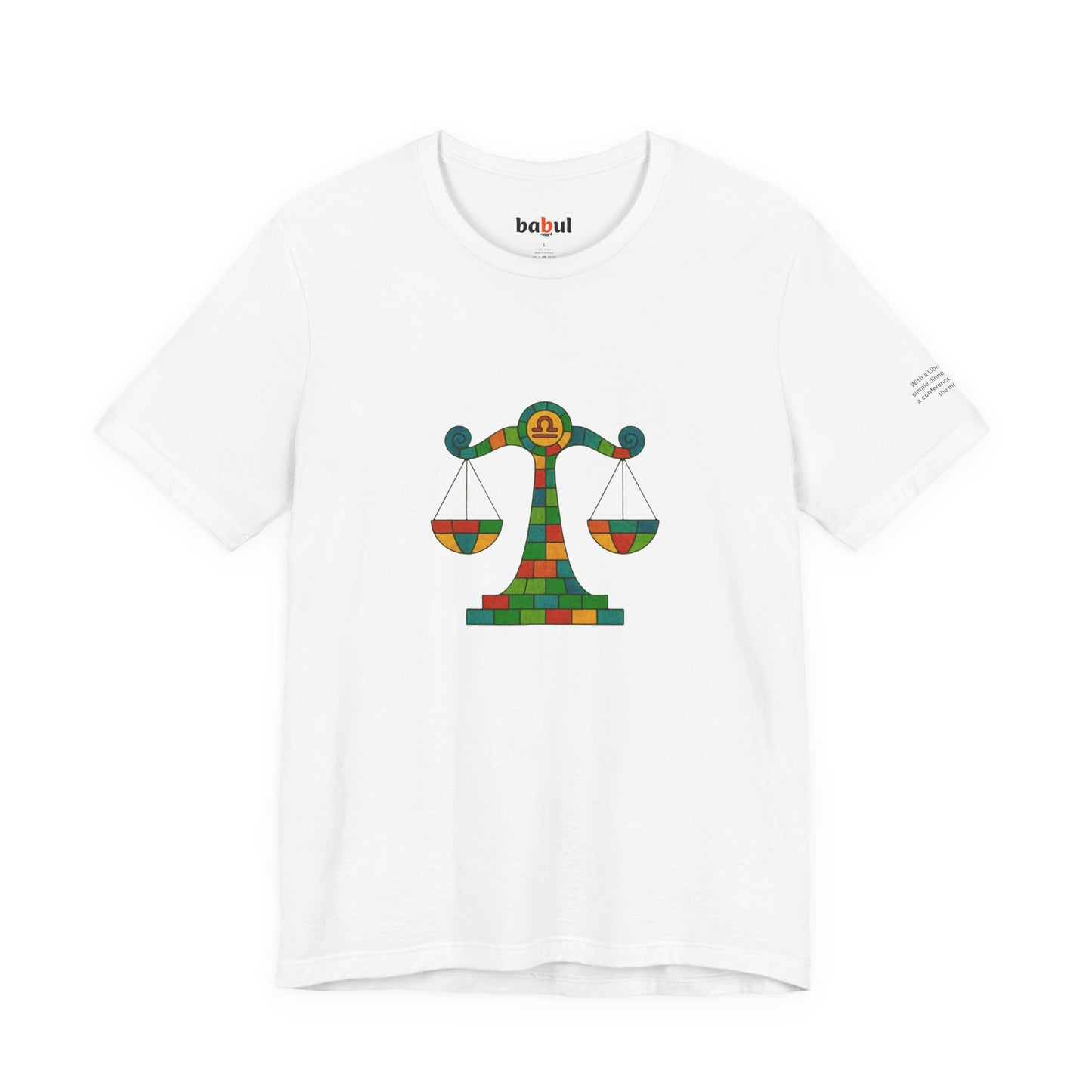 LIBRA - T-shirt, The Zodiac Signs According to Saint Phalle