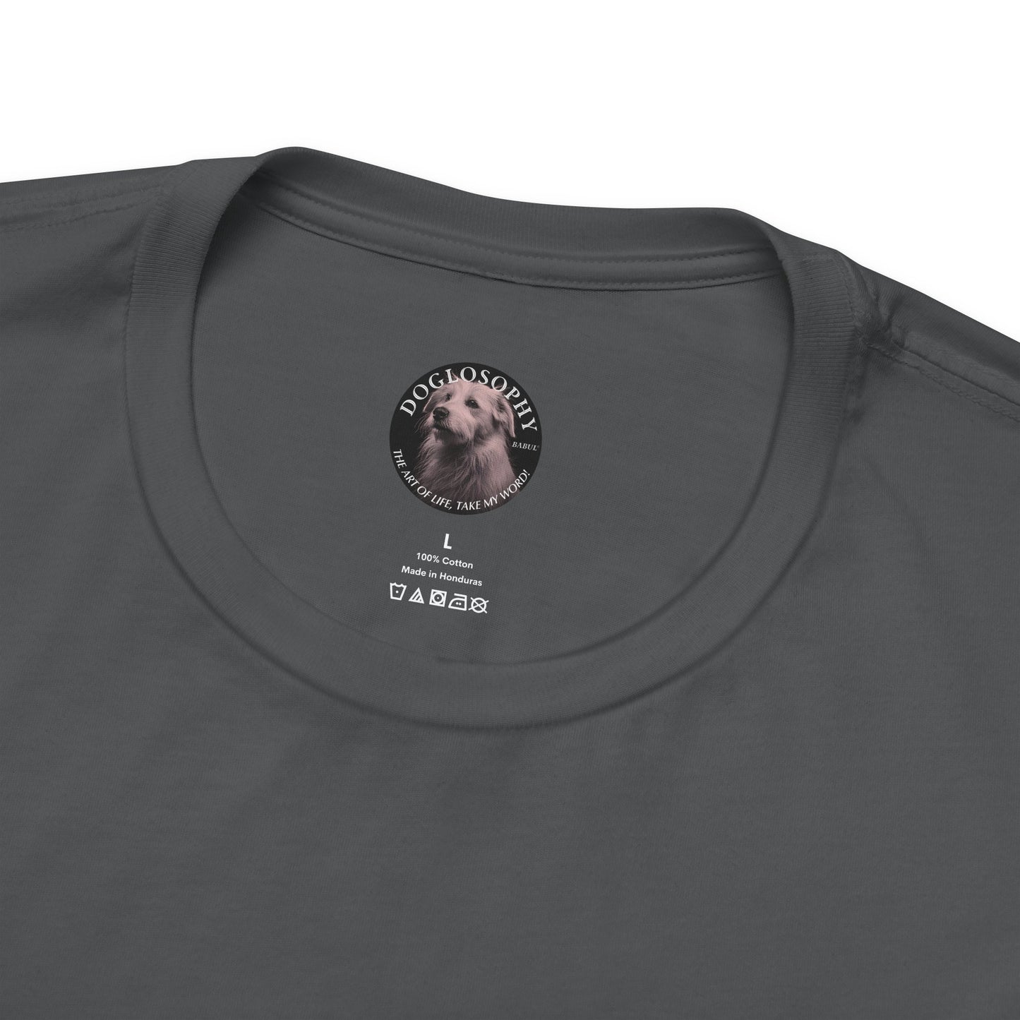 Doglosophy Unisex Jersey Short Sleeve Tee – "Sniff first, ask questions later" Design