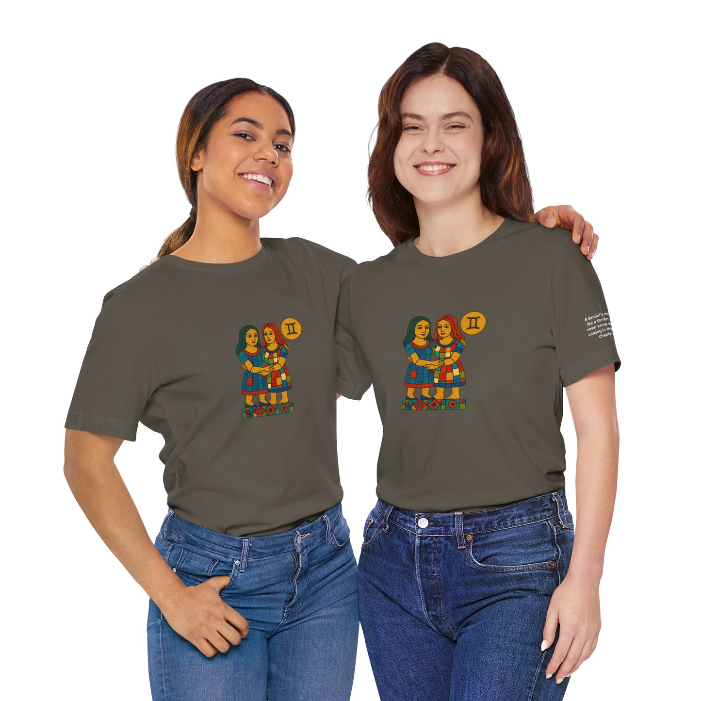 GEMINI - T-shirt, The Zodiac Signs According to Saint Phalle