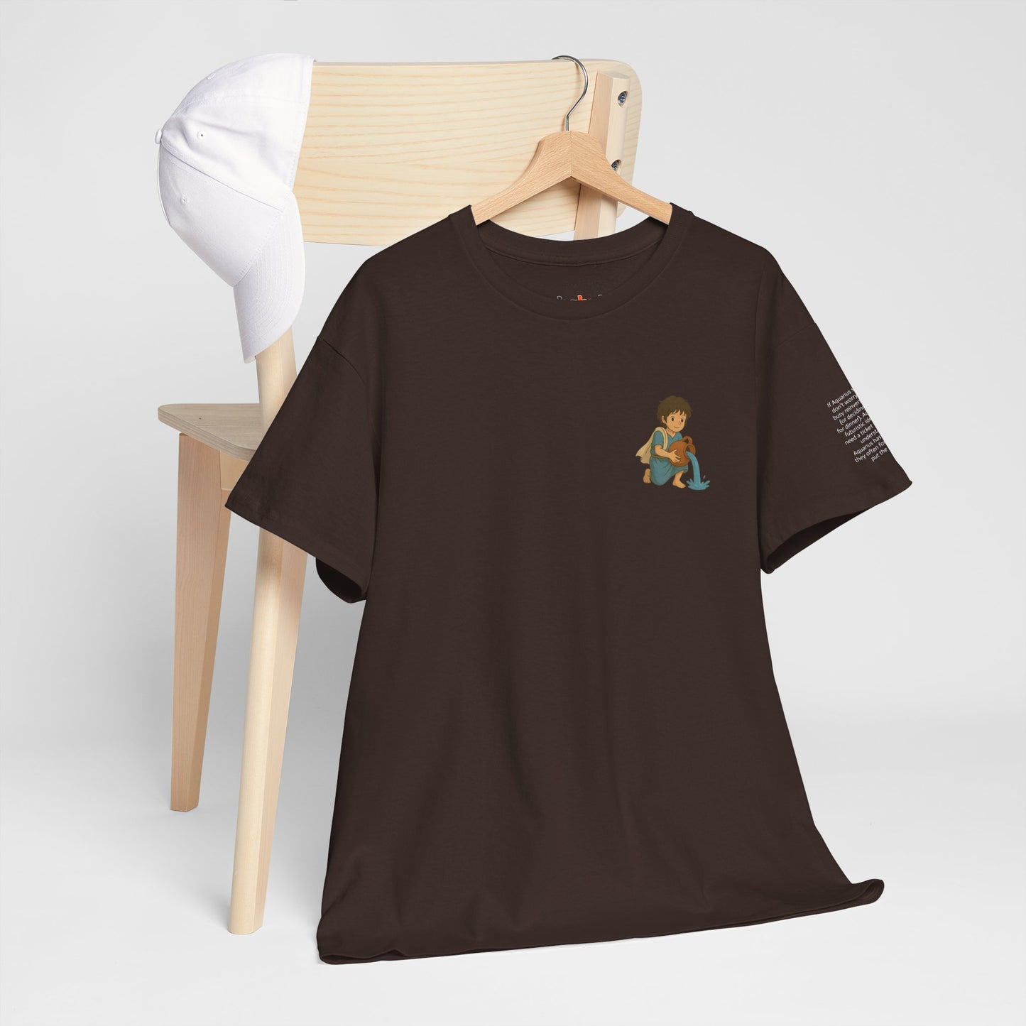 AQUARIUS - Dreamy Zodiac T-Shirts – The Magic of the Stars in Ghibli Style