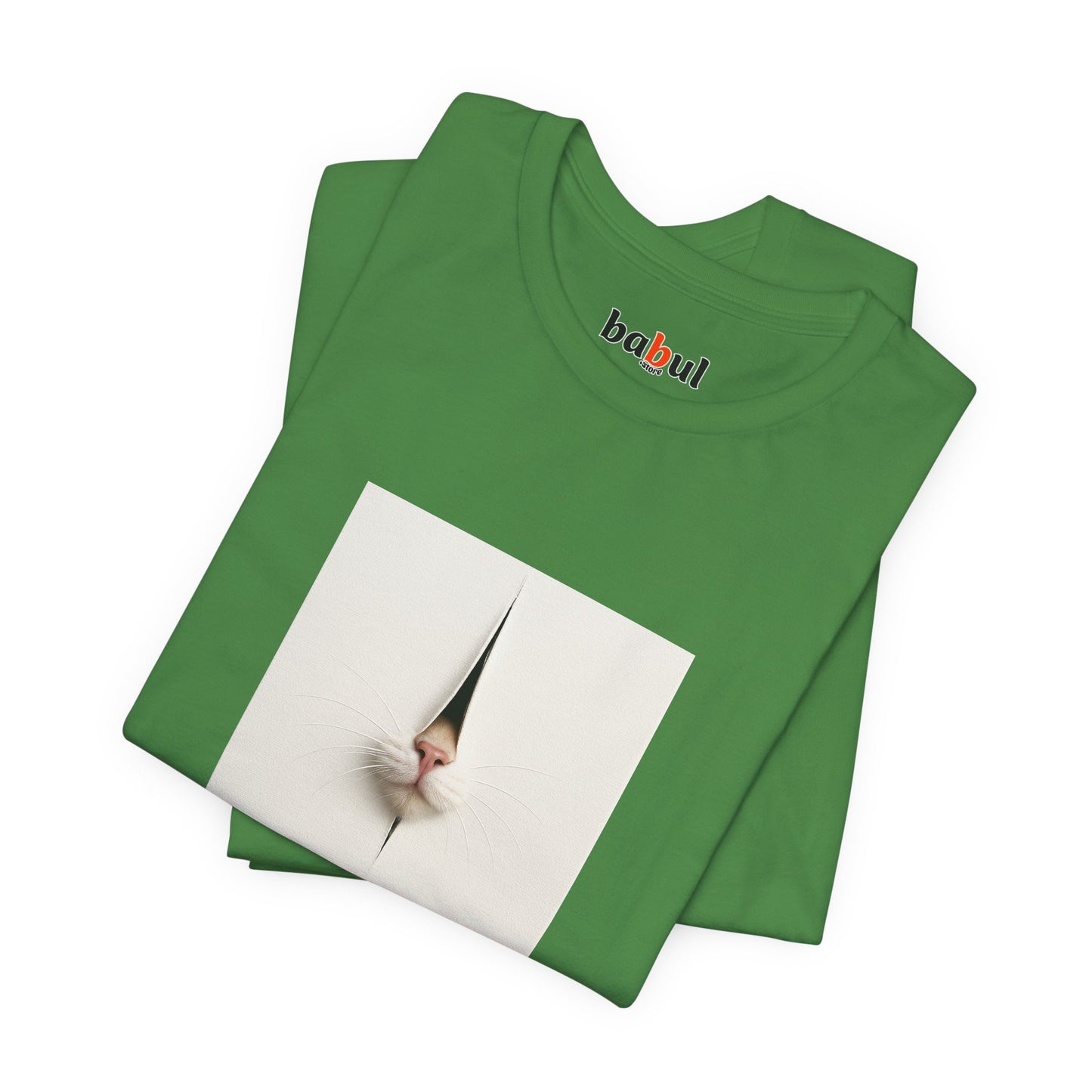 CATART Unisex Jersey Cat T-Shirt - FONTANA - Iconic Painting Reimagined with Cats