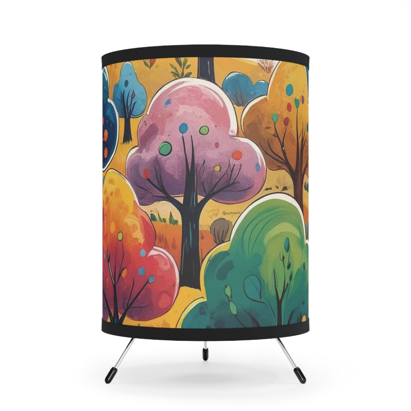 ENCHANTED LIGHTS. Dream Worlds in Your Room. Calming Tripod Lamp. WOODS