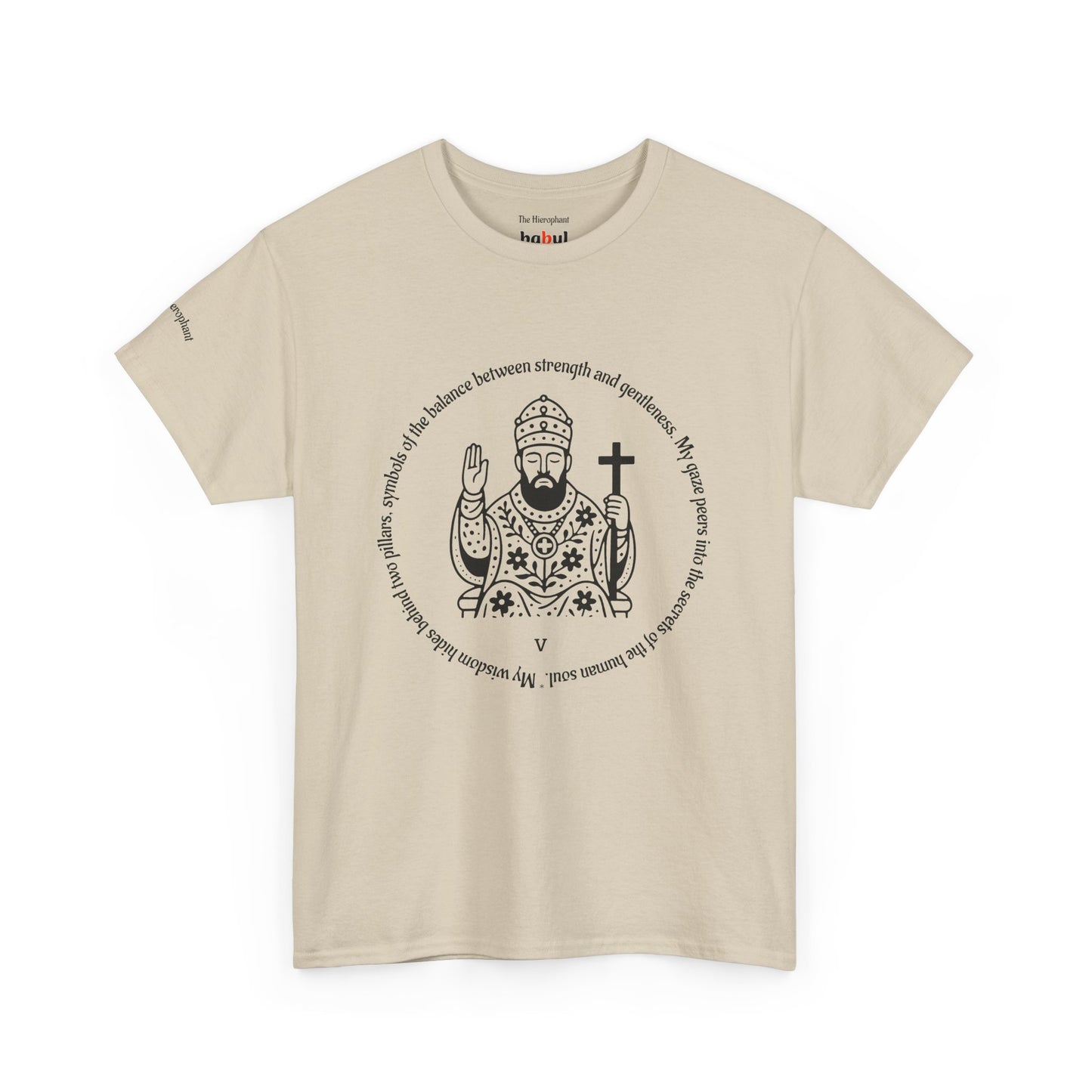 The Hierophant - ArcanaPop T-Shirt – Where Tarot Magic Meets Pop Art