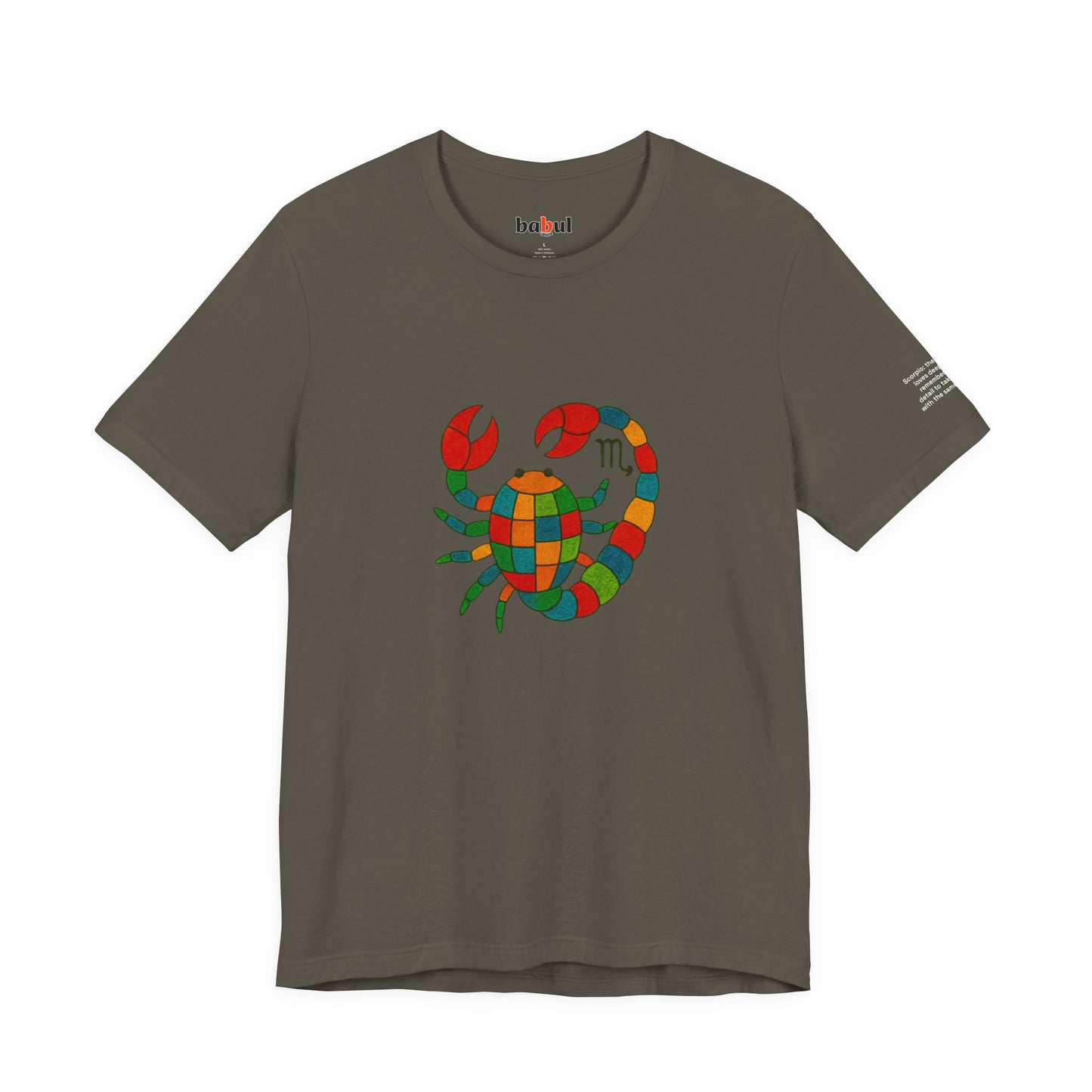 SCORPIO - T-shirt, The Zodiac Signs According to Saint Phalle