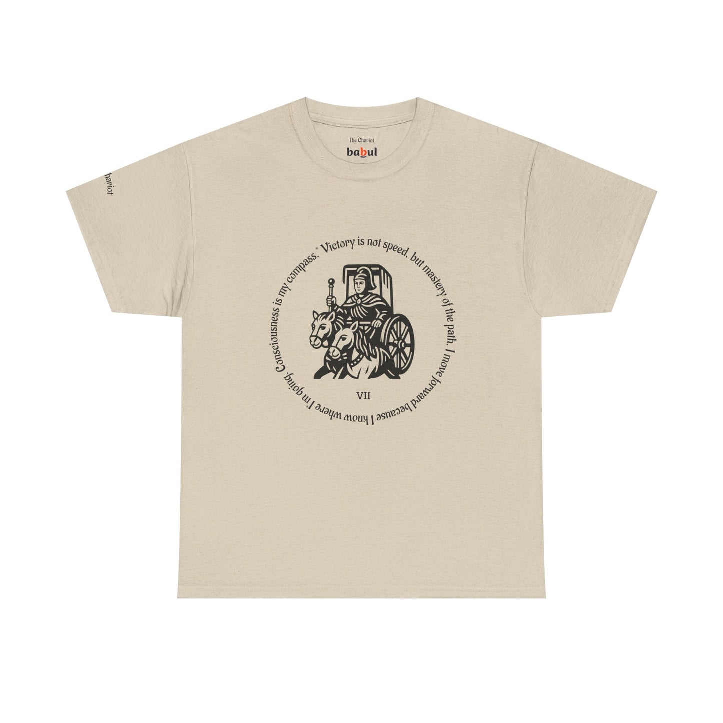 The Chariot - ArcanaPop T-Shirt – Where Tarot Magic Meets Pop Art