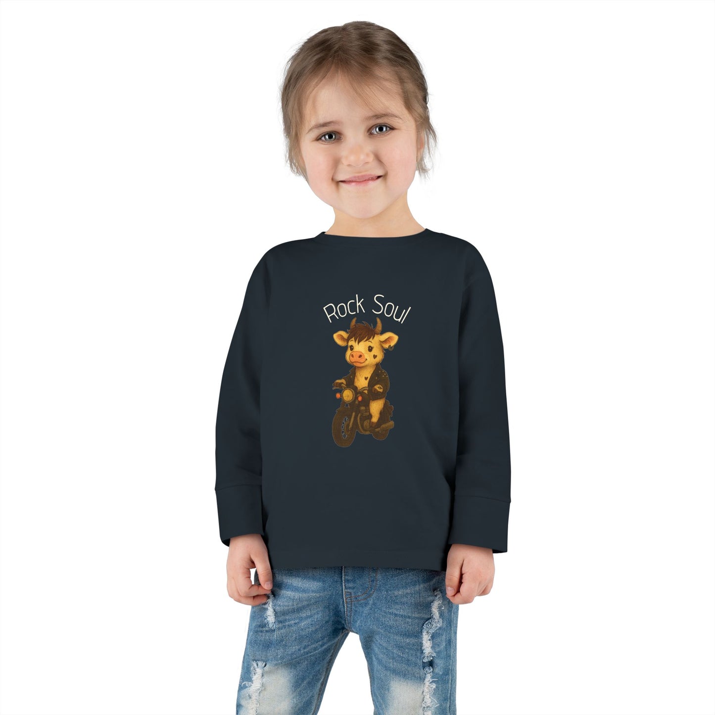 Rock Soul Kids Tees - Cow - Sweet Animals with a Rebel Beat