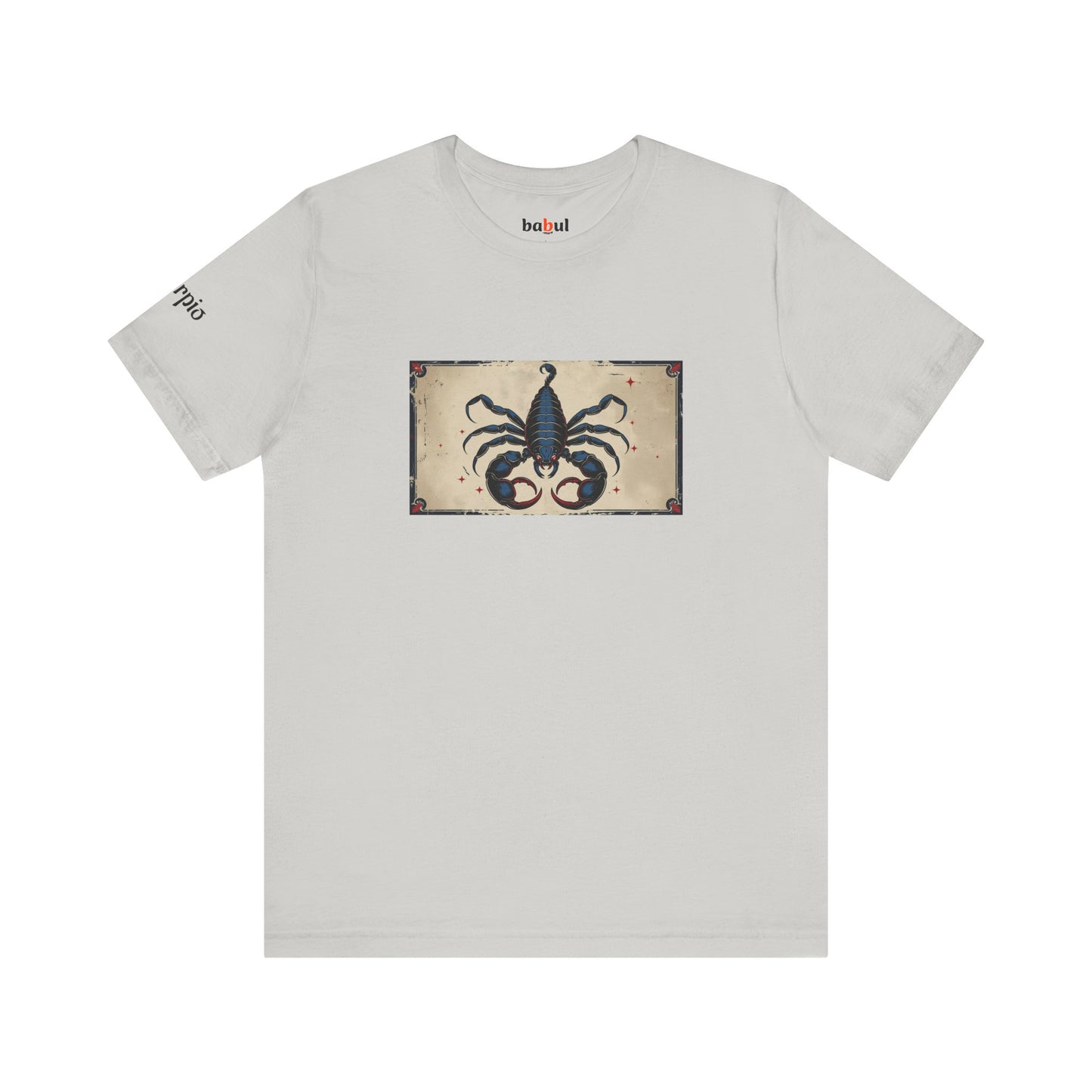 Scorpio - Gothic Zodiac T-Shirt. Zodiac in the Shadows