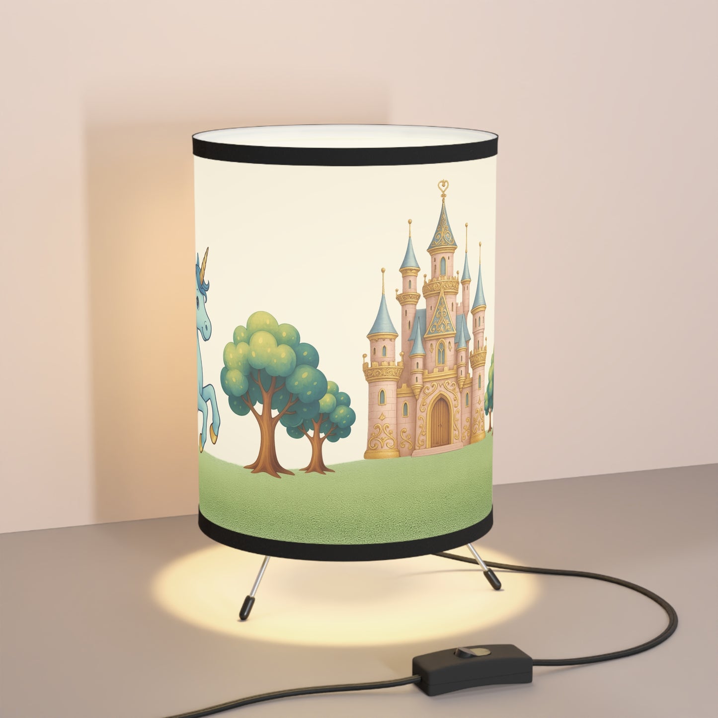 ENCHANTED LIGHTS. Dream Worlds in Your Room. Calming Tripod Lamp. CASTLE