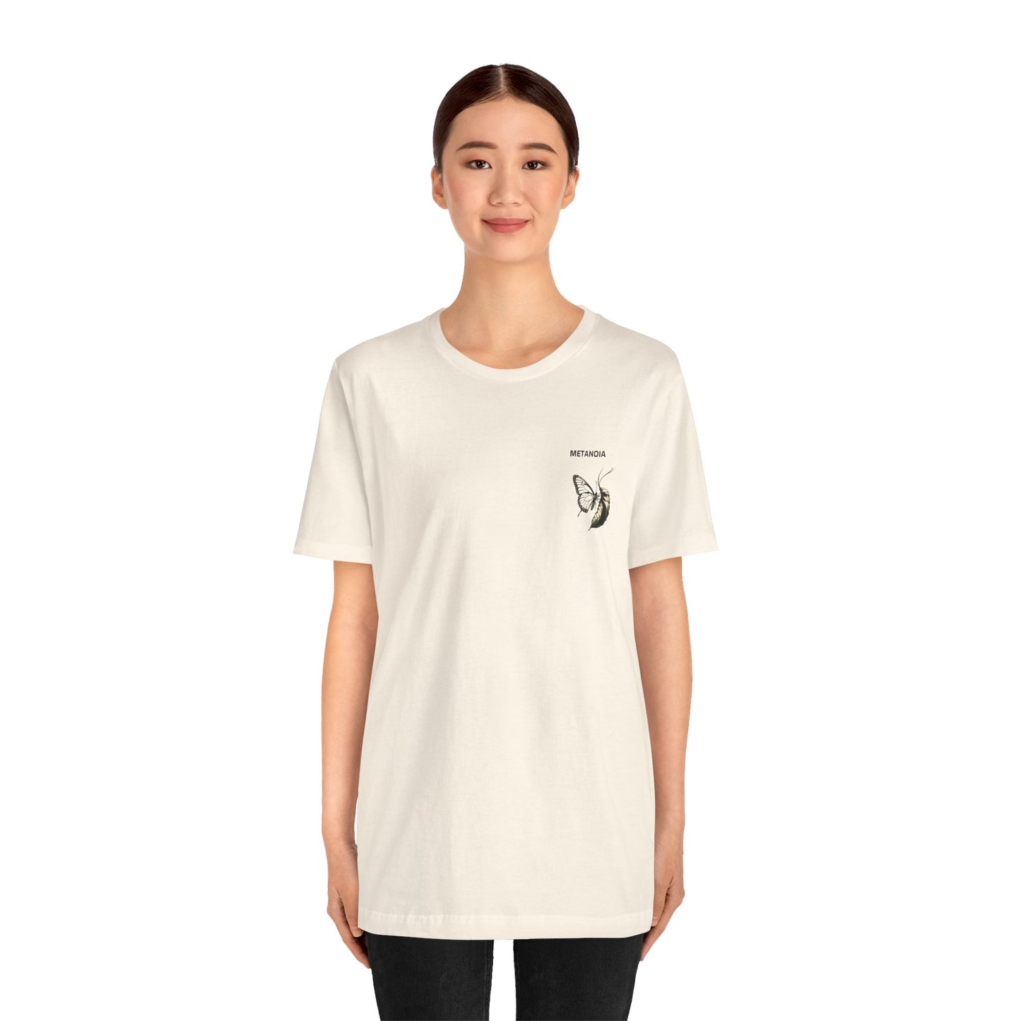 METANOIA T-Shirt – From Silence to Flight (Reverse)