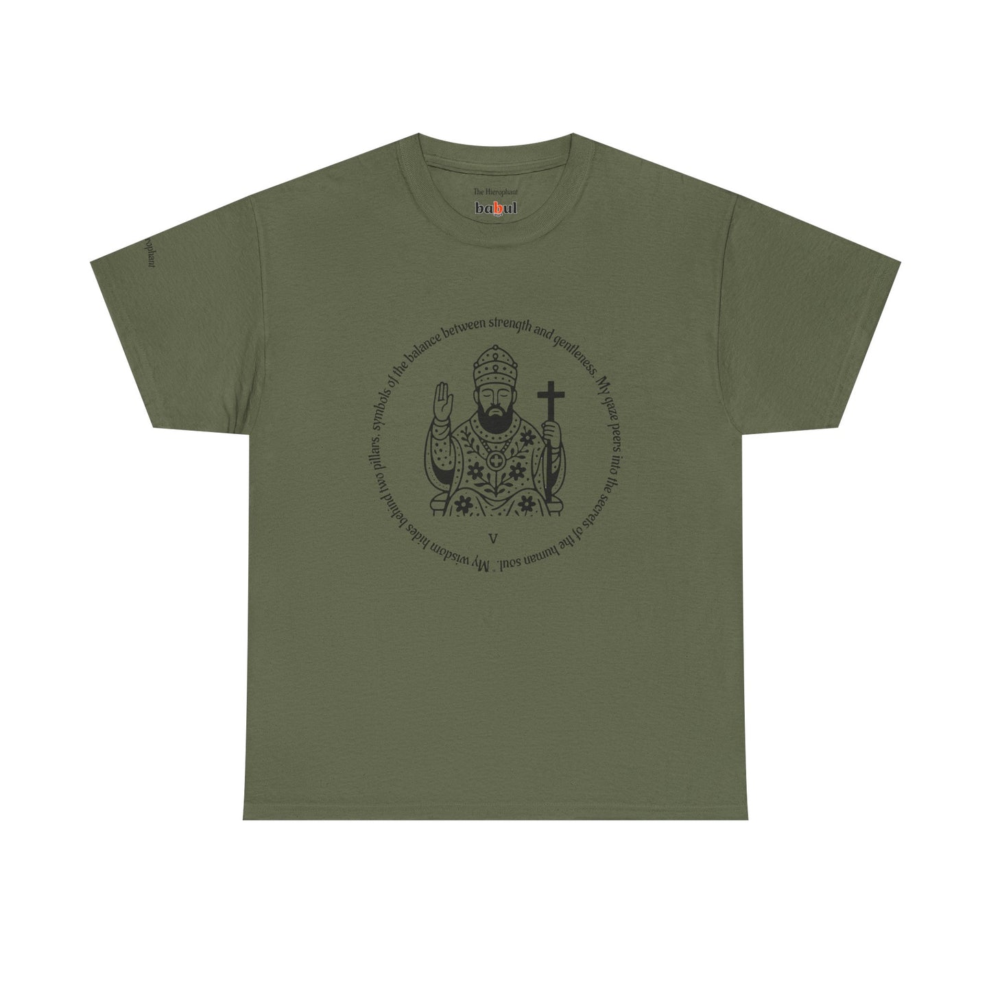 The Hierophant - ArcanaPop T-Shirt – Where Tarot Magic Meets Pop Art
